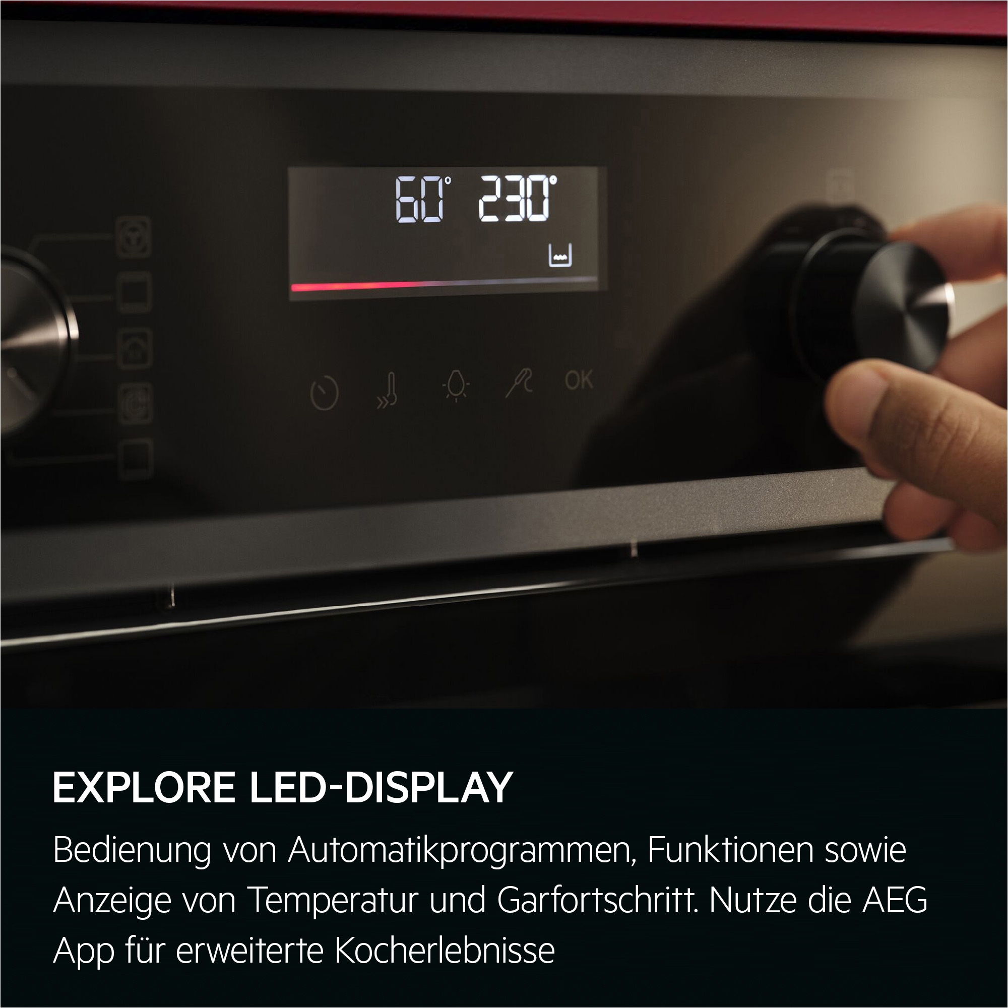 AEG Pyrolyse Backofen 6000 »TR6PB50WSB 949494897« mit Pyrolyse-Selbstreinigung 25% Dampfzufuhr, Pyrolyse, Kerntemperatursensor, Grillstufe, WiFi