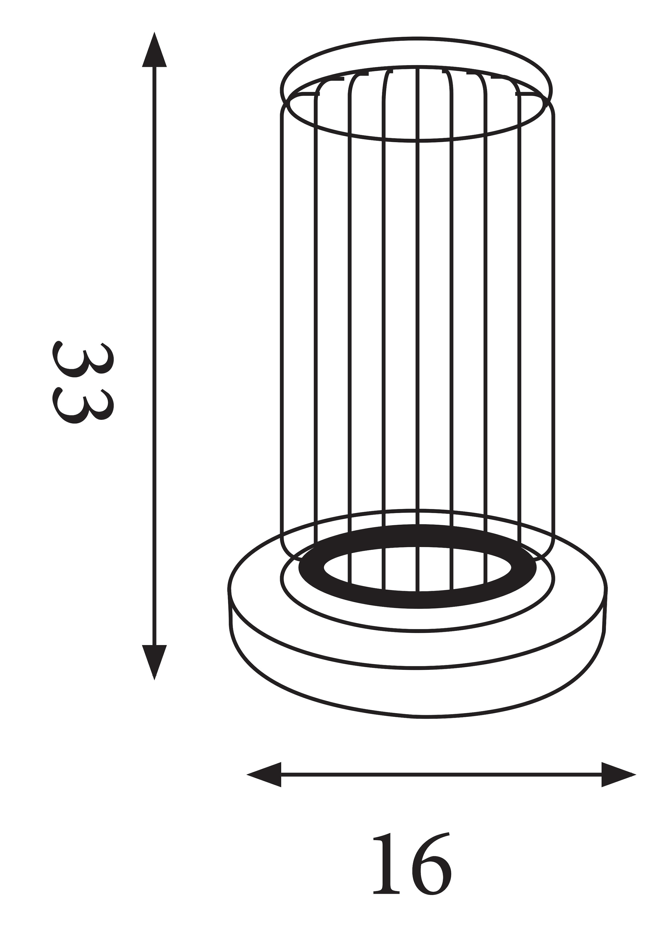 Searchlight Stehlampe »Circolo Stehleuchte - Schwarz und Weiß« LED-Modul 1 Stk.