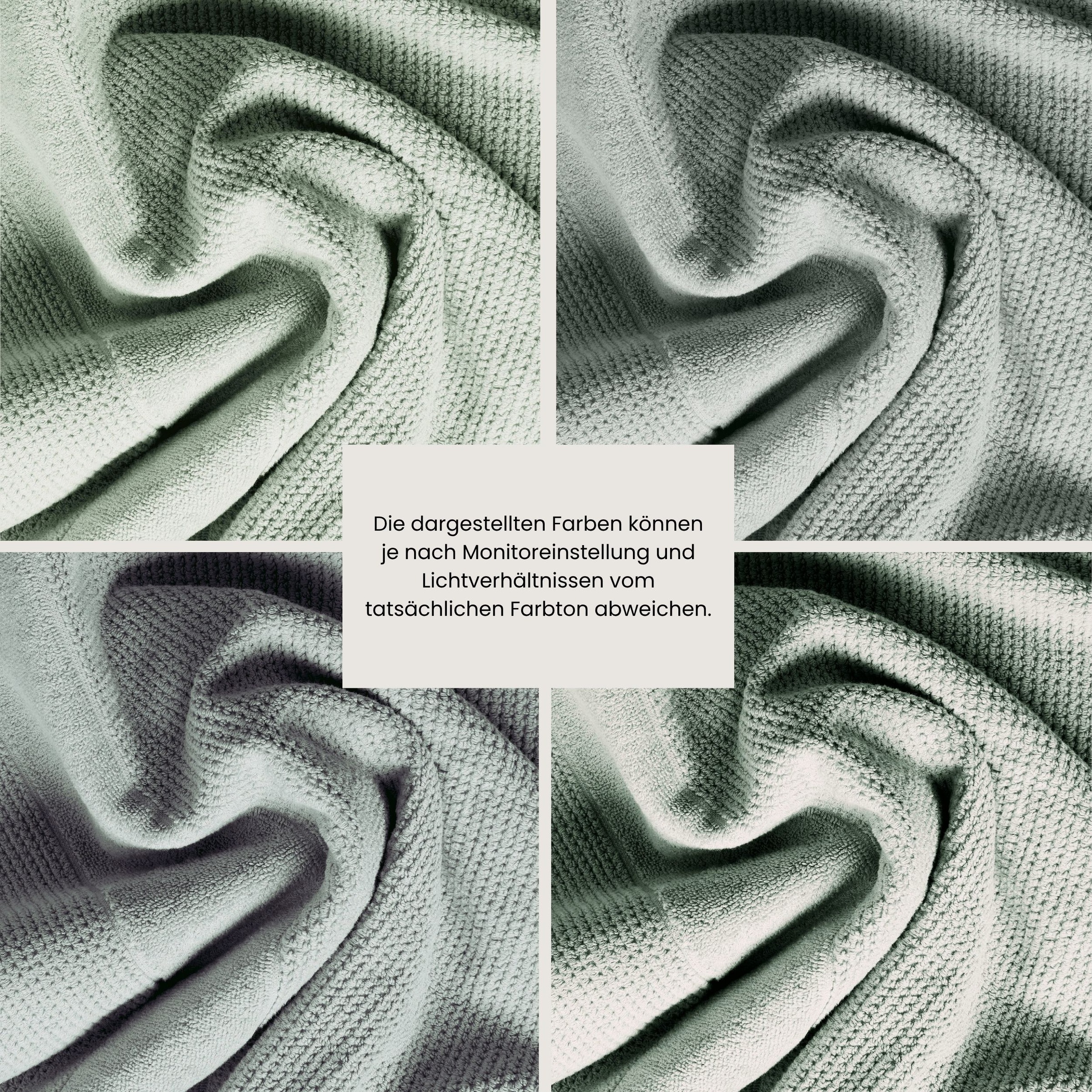 Schiesser Duschtücher »Turin aus 100% Baumwolle in dezenter Reiskornoptik« OEKO-TEX® MADE IN GREEN