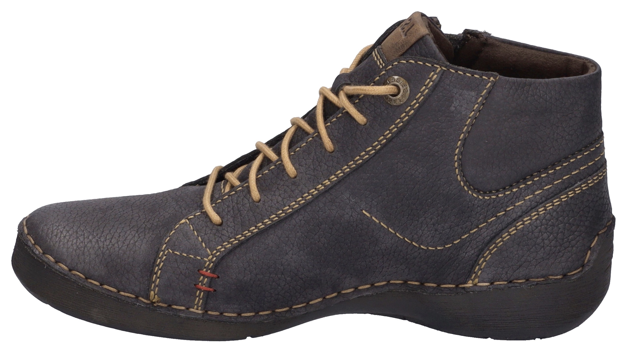 Josef Seibel Schnürstiefelette »Fergey 67«, Schnürstiefel, Winterstiefel, Bequemschuh mit Reißverschluss