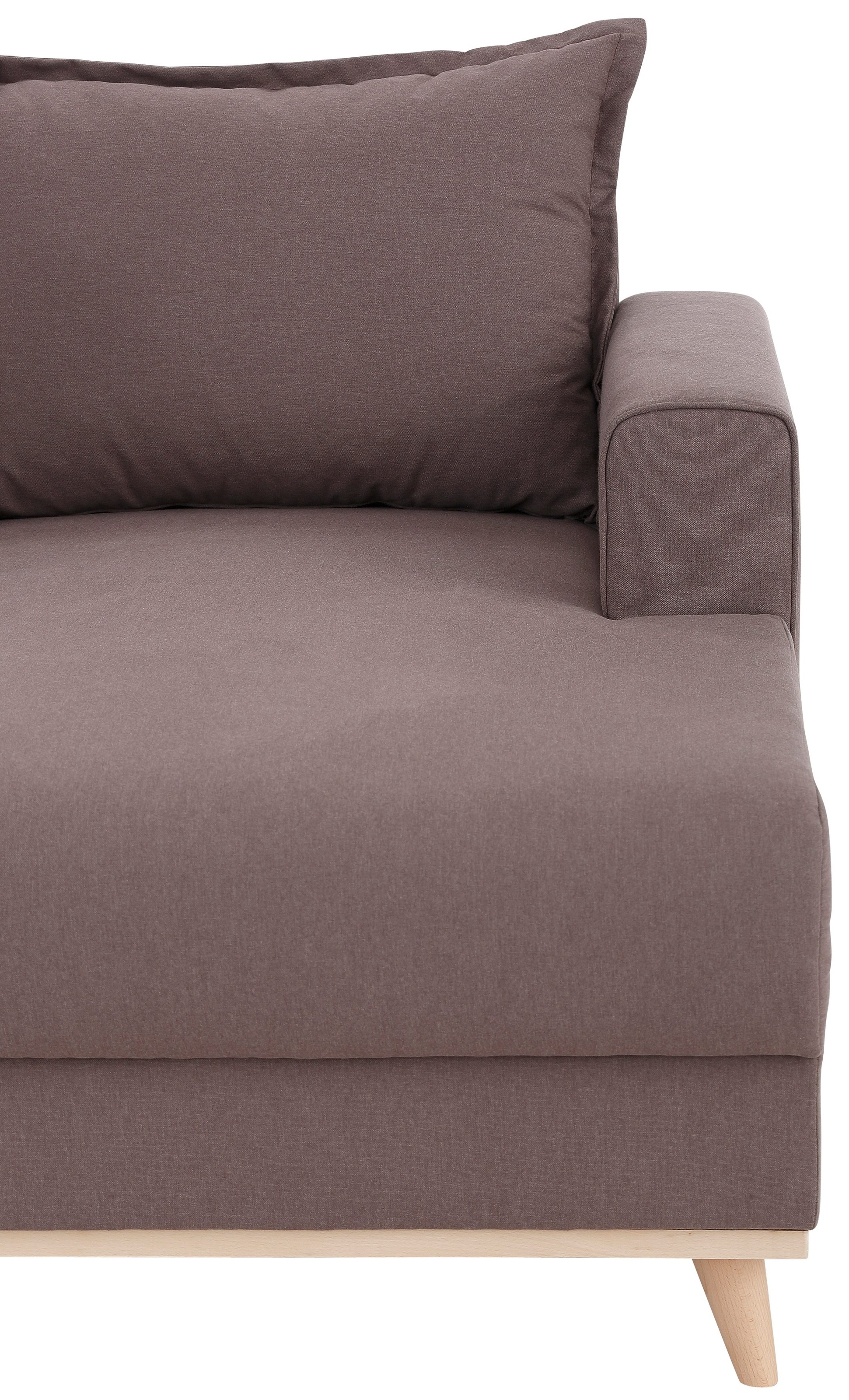 Home affaire Ecksofa »Edina L-Form«, auch in Baumwollmix-Bezug, im skandinavischem Stol