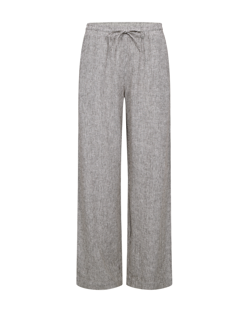 FREEQUENT Leinenhose »FQLAVA-PANTS«  bequem weite Form, gestreift