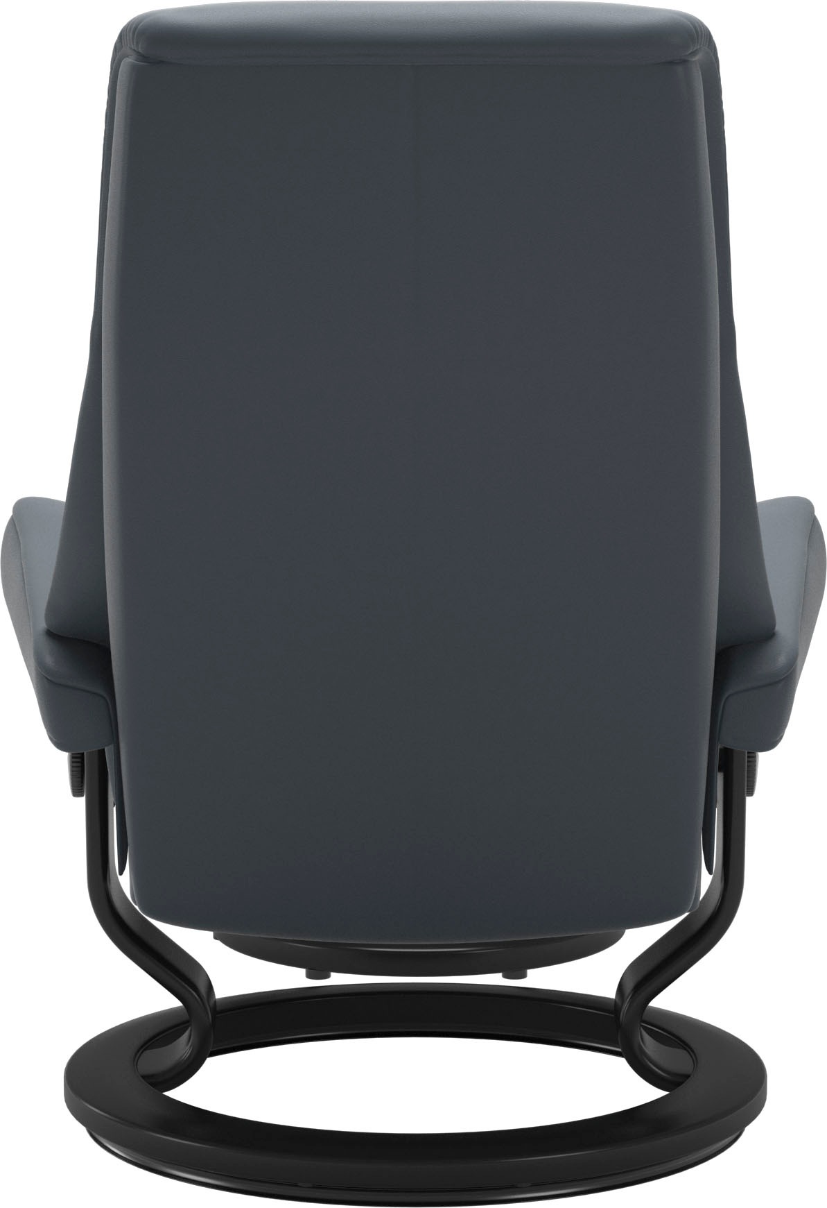 Stressless® Relaxsessel »View«, (Set, Relaxsessel mit Hocker), mit Classic Base, Größe S,Gestell Schwarz