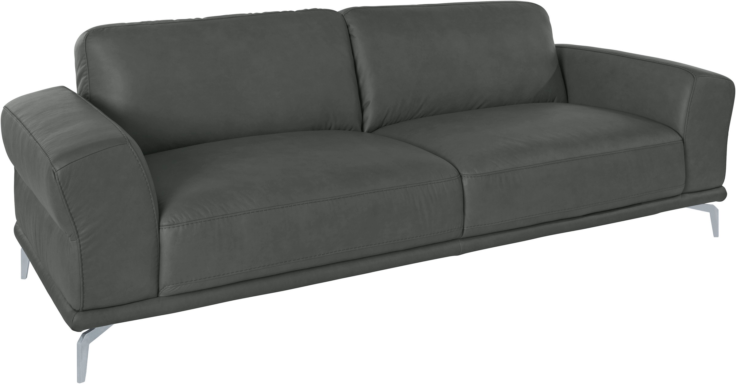 W.SCHILLIG 2,5-Sitzer »montanaa«, mit Metallfüßen in Silber matt, Breite 232 cm