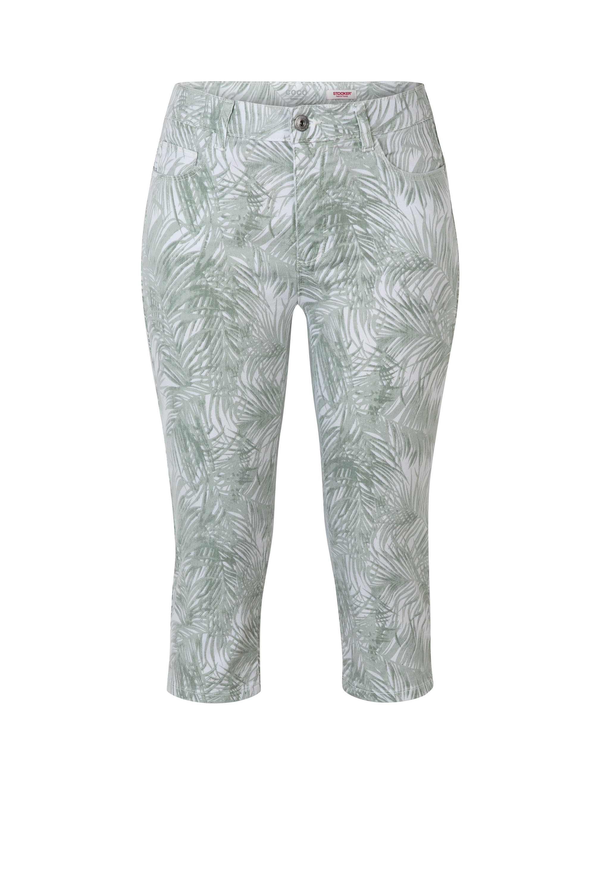 STOOKER WOMEN 7/8-Jeans »Print Capri Skinny Fit«, Skinny Fit Casual Clean Wash Denim Jeans Magic Shape Effekt für Damen