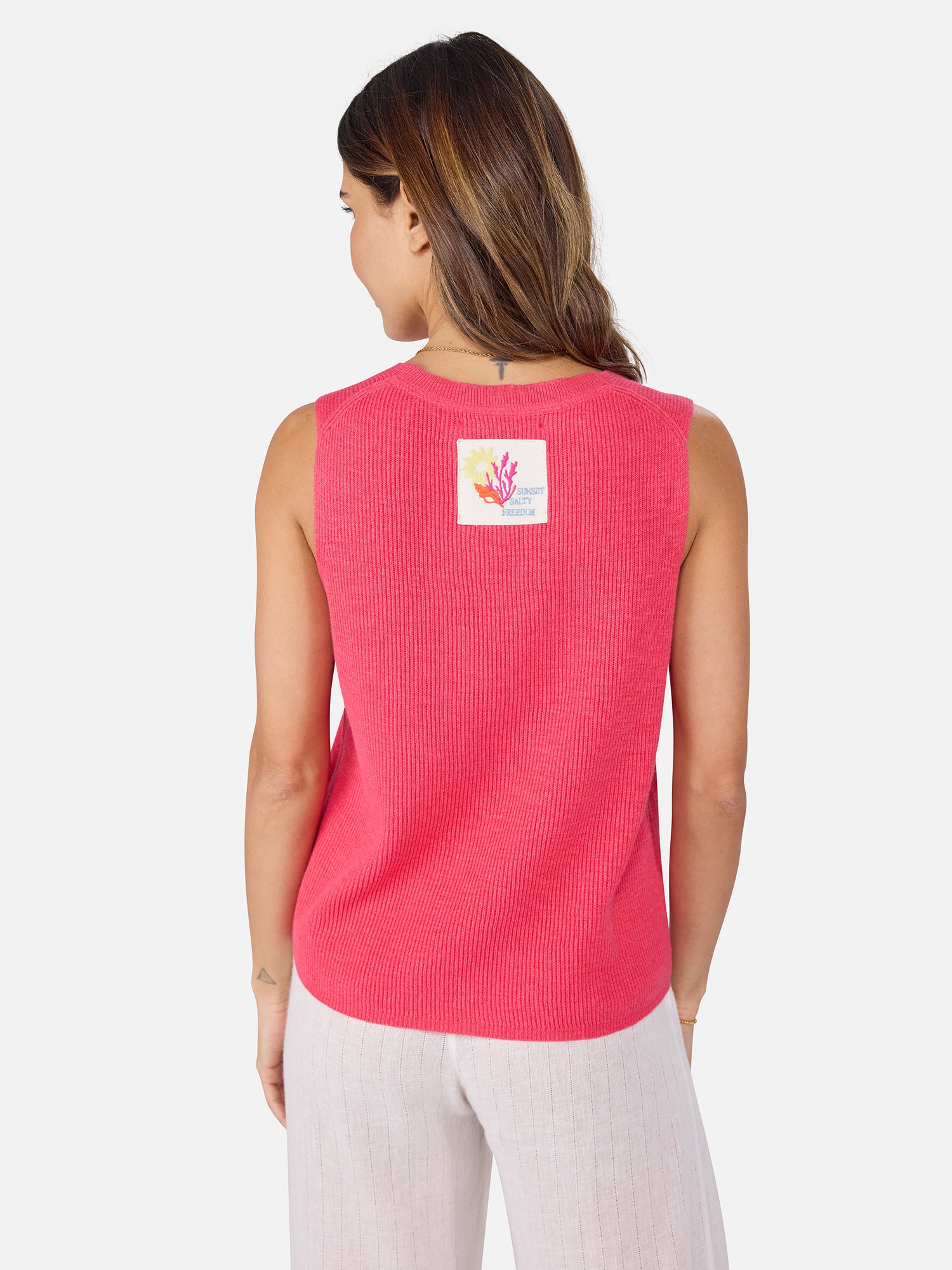 Lieblingsstück Stricktop »AnjuliL« aus Baumwolle und Leinen