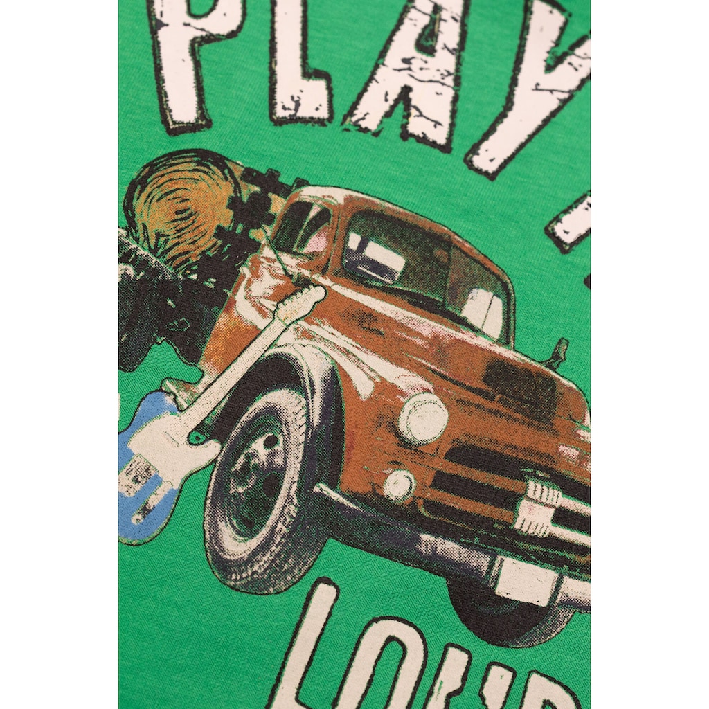 Garcia Langarmshirt »PLAY IT LOUD«