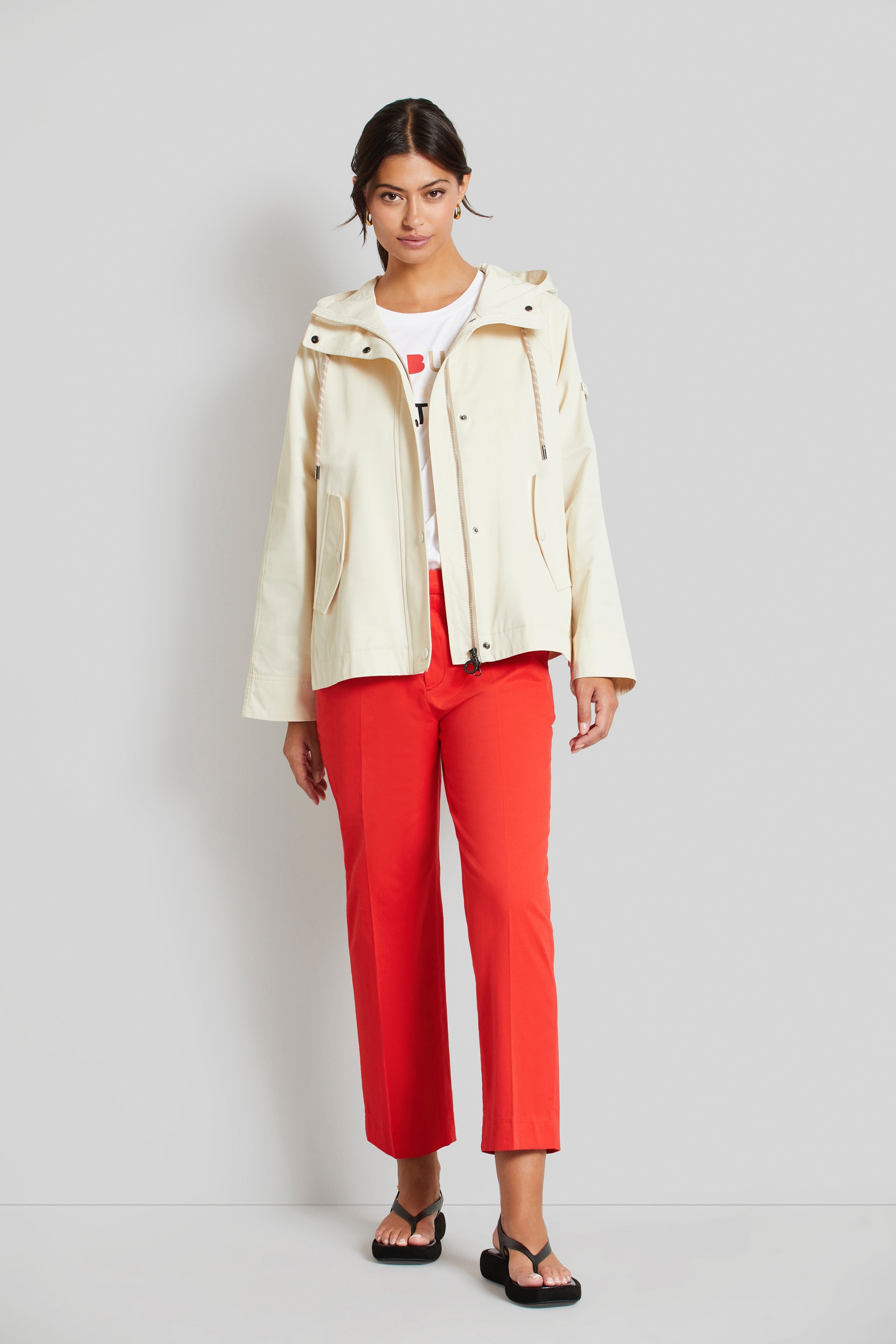 bugatti Blouson, mit Kapuze, mit lockerer Passform