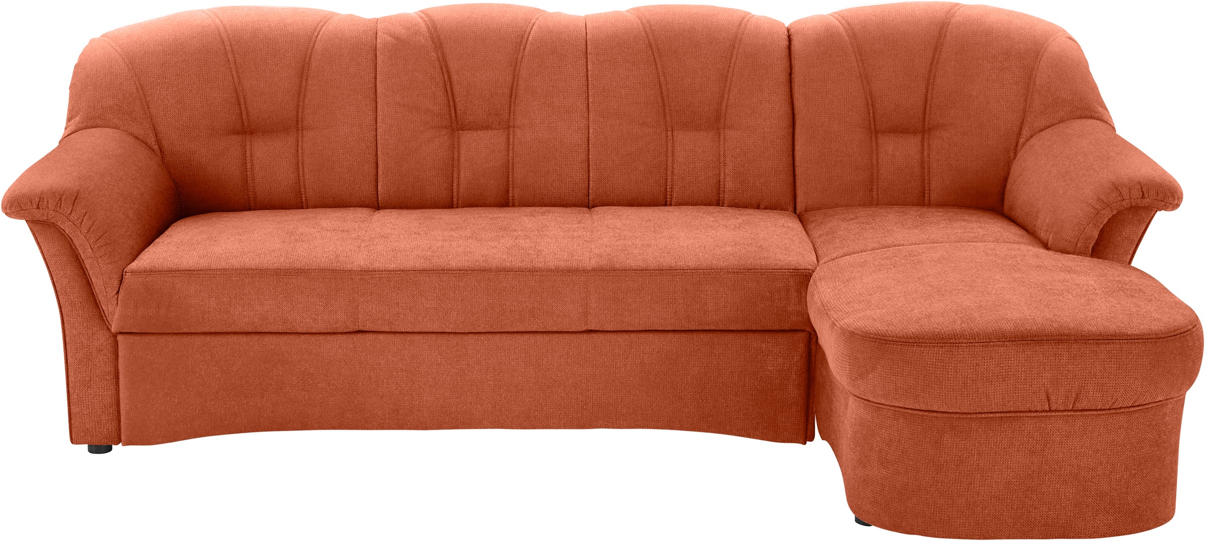 DOMO collection Ecksofa Papenburg L-Form, in großer Farbvielfalt, wahlweise mit Bettfunktion