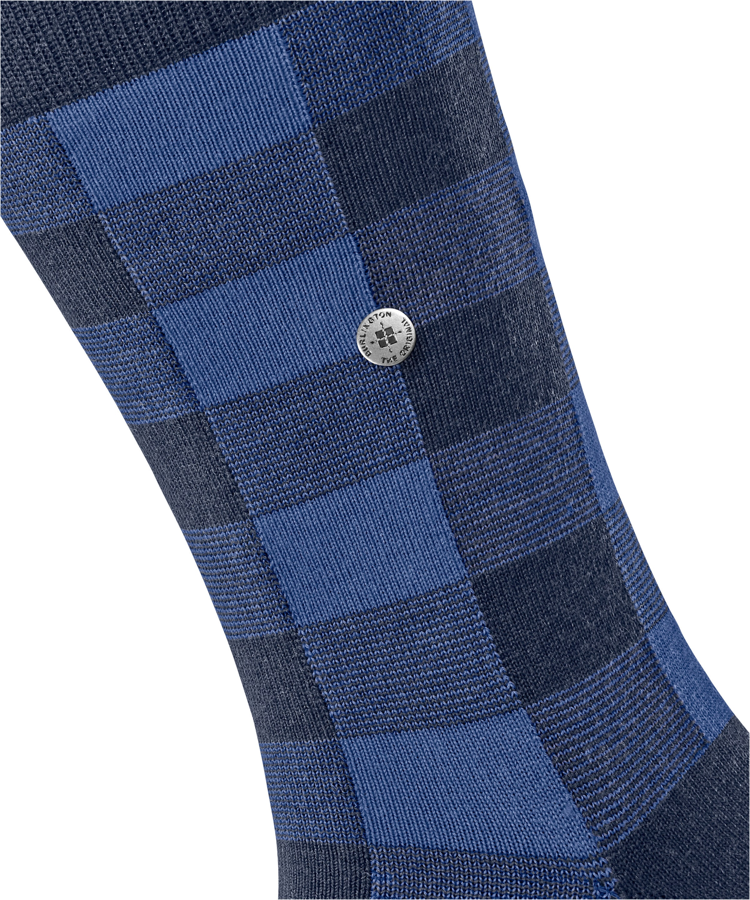 Burlington Socken »Buffalo Check« Einheitsgröße 40-46, wärmende Wollmischung, Holzfäller-Karo