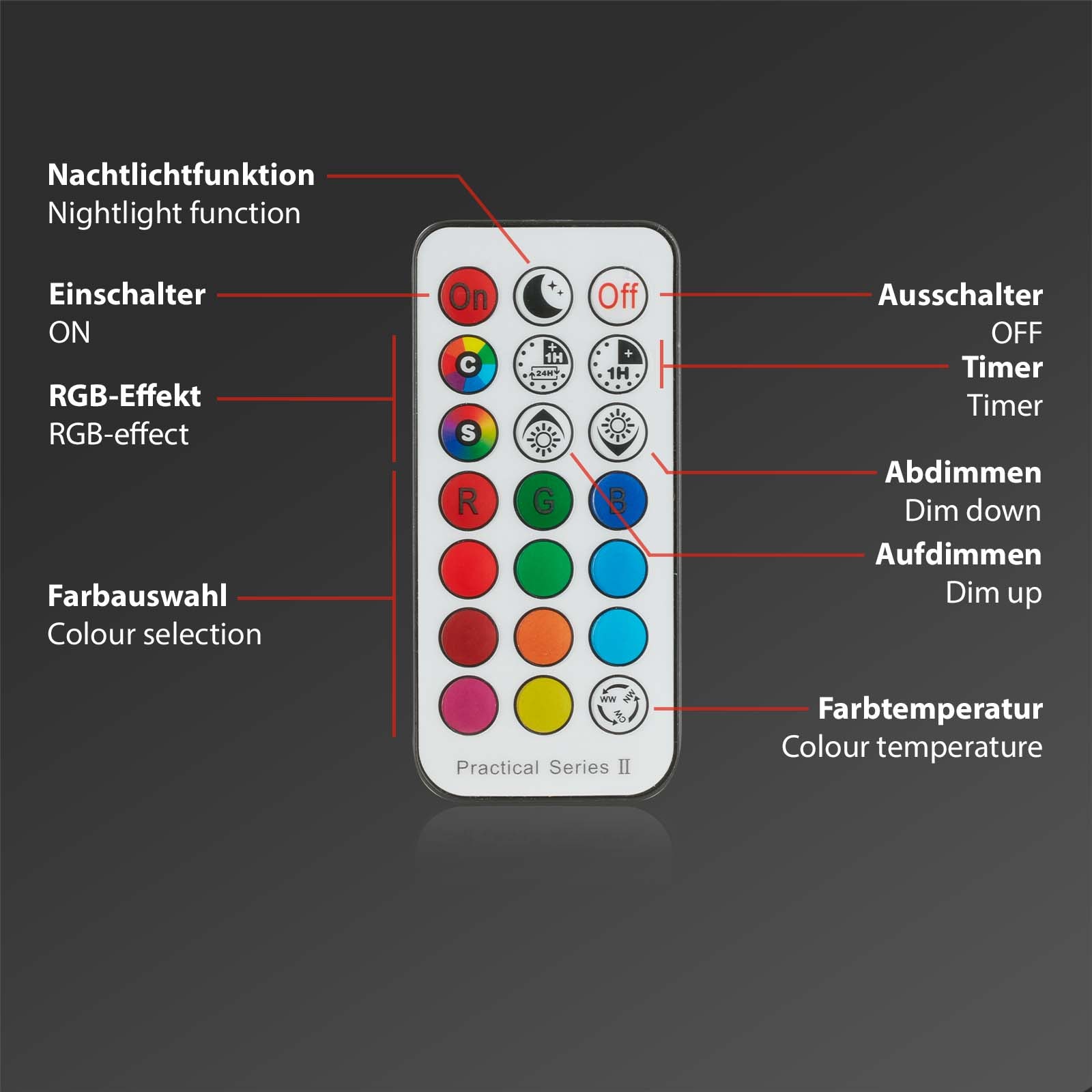 Briloner Leuchten LED Einbauleuchte »3er Set LED Einbauleuchten RGB-CCT, weiß«, 3er Set LED Einbauleuchten, RGB CCT, Einbaustrahler Bad, Bad IP65