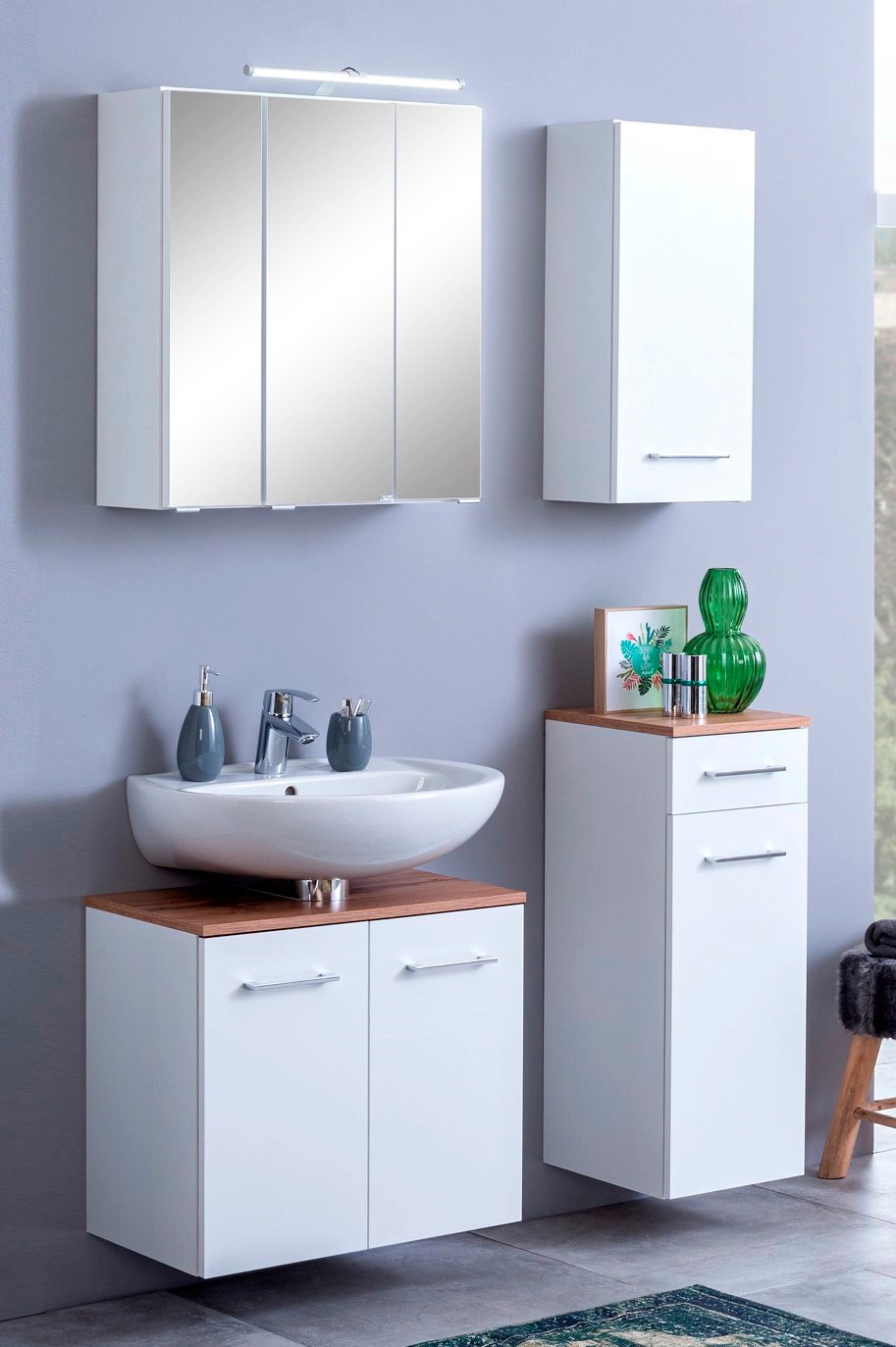 welltime Badmöbel-Set »Avignon« 4 Stk. tlg. günstig online kaufen
