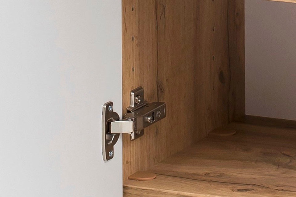 welltime Seitenschrank »Chicago«, Badmöbel, Schrank, Breite 30 cm, mit Softclose