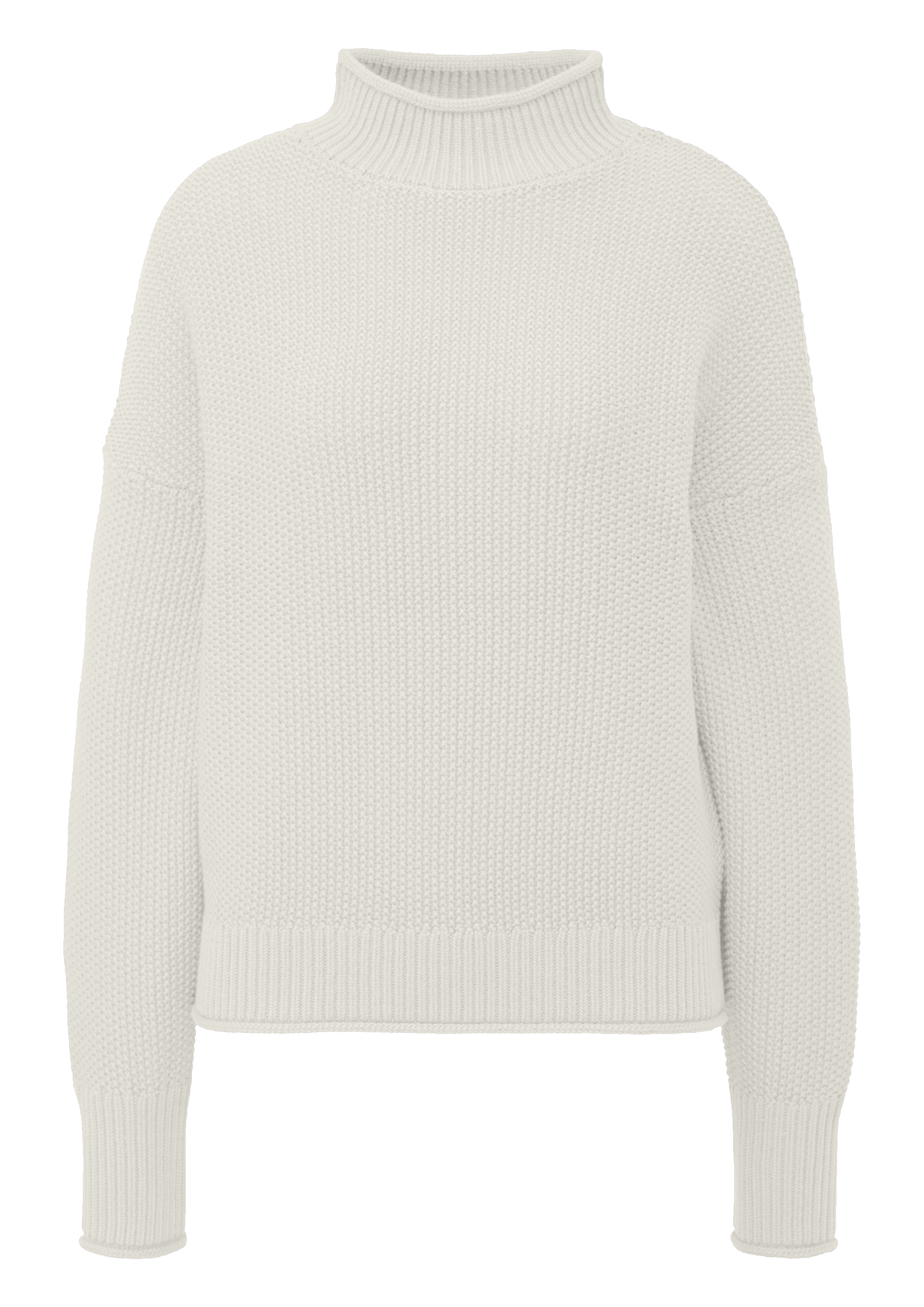 QS Strickpullover, mit geripptem Rollkragen
