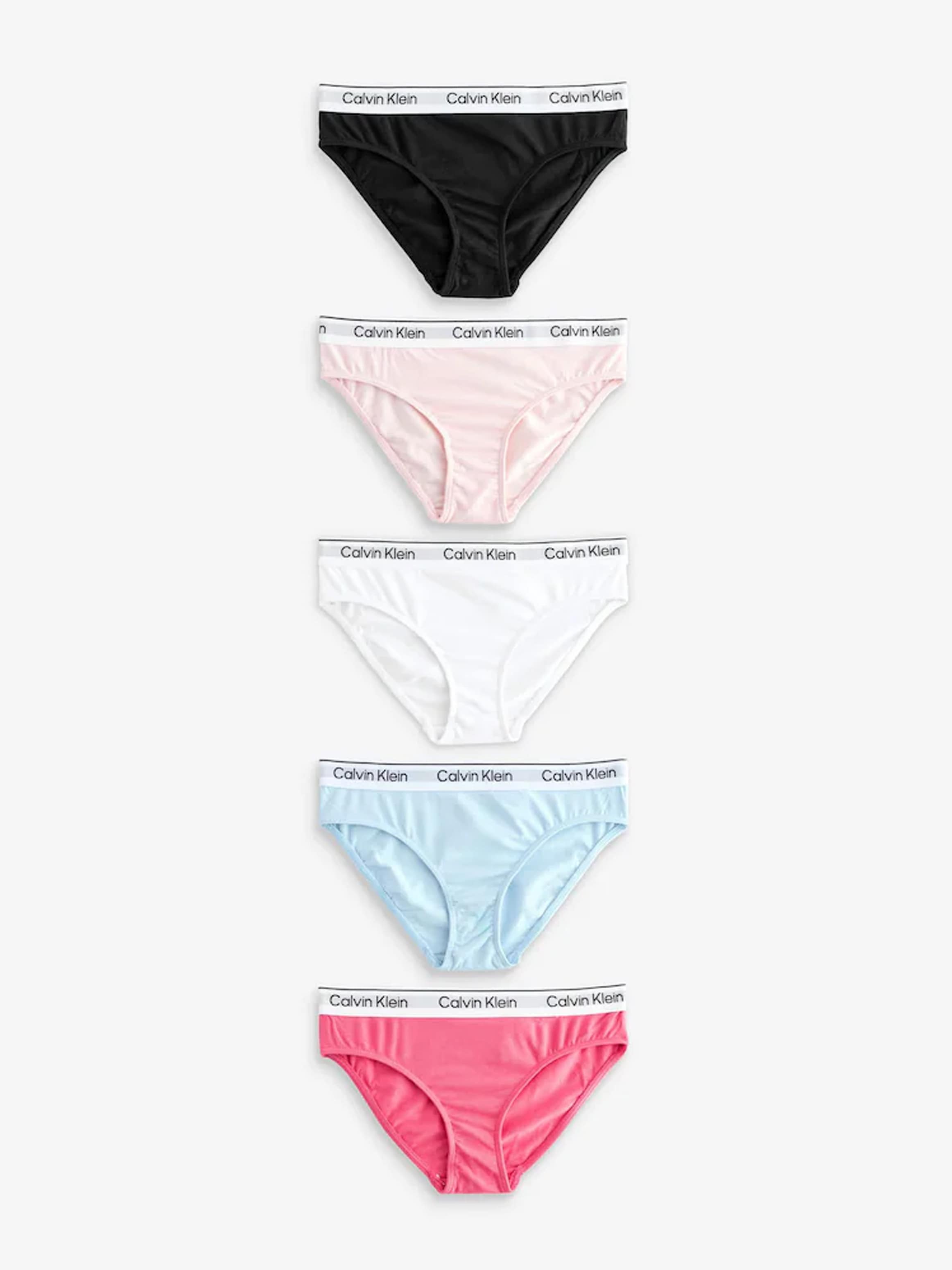 Calvin Klein Underwear Brasilslip »5PK BIKINI«, (Packung, 5 St., 5er-Pack), mit Logobund