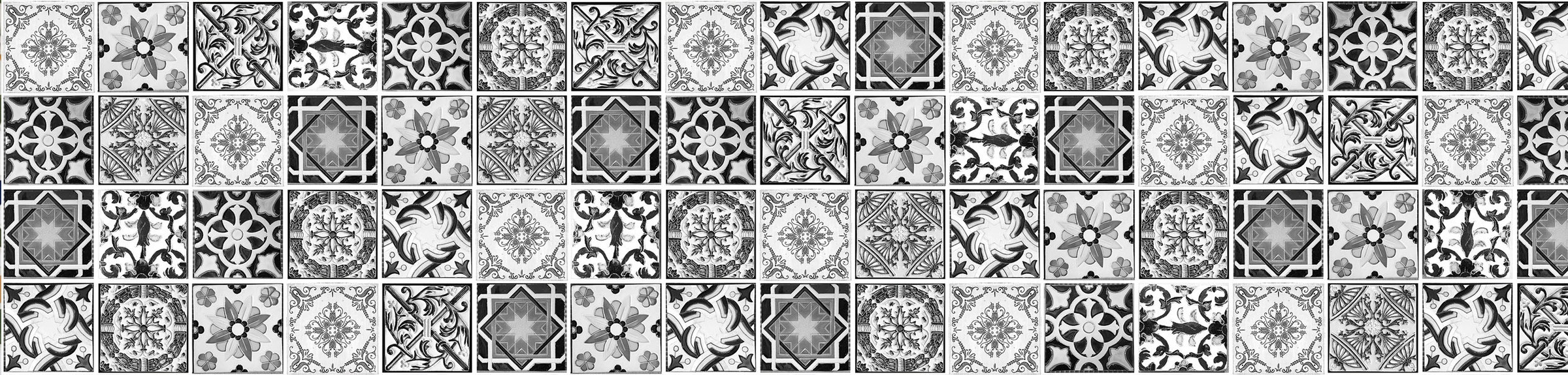 EXPRESS KÜCHEN Küchenrückwand »Retro 1« grau