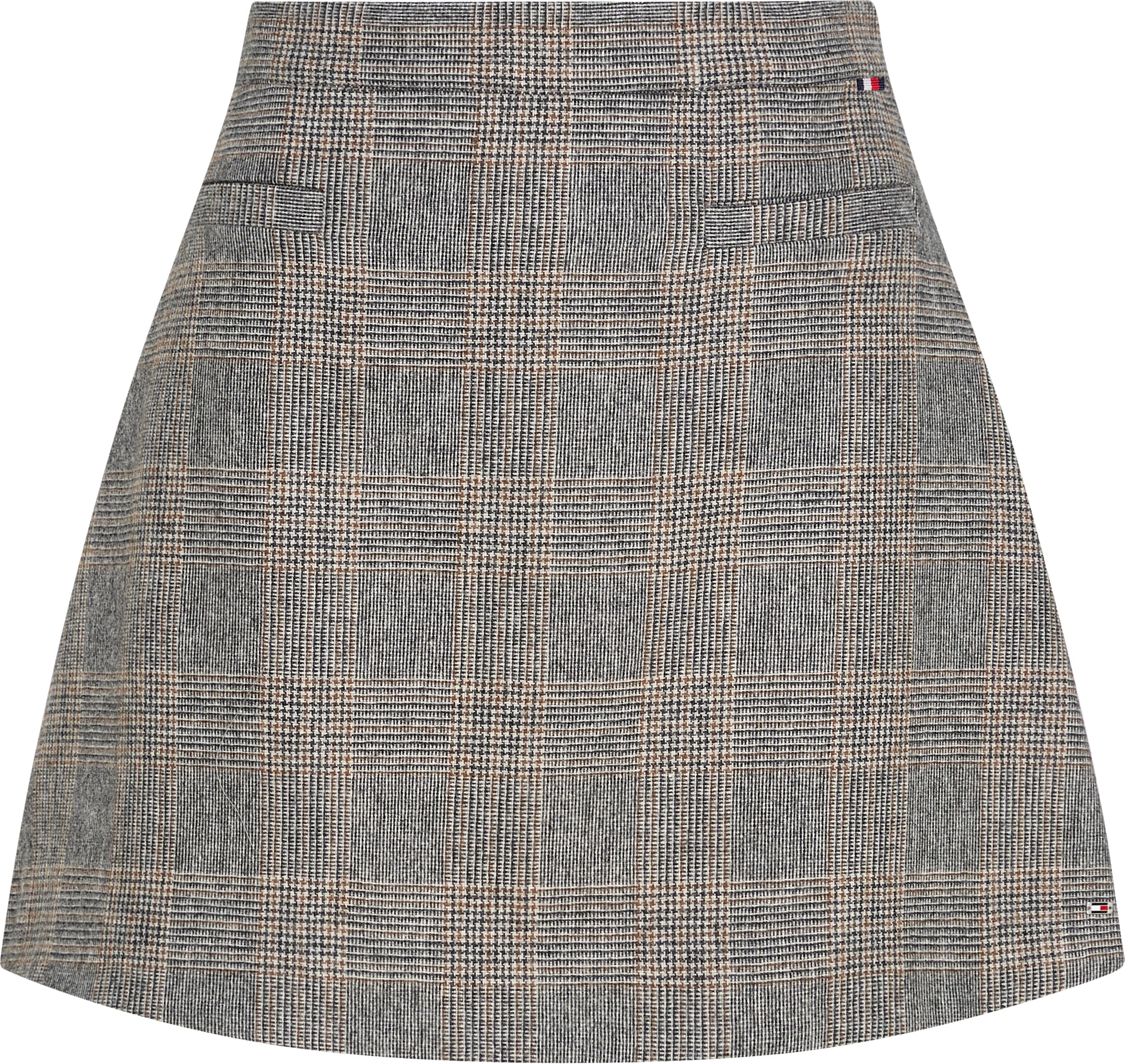 Tommy Hilfiger A-Linien-Rock »WOOL MIX CHECK MINI SKIRT«, im Karodessin