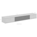 Hammel Furniture Media-Board »Mistral«, Stoffklappe und zwei Schubladen, Wandmontage/stehend, Breite: 177 cm
