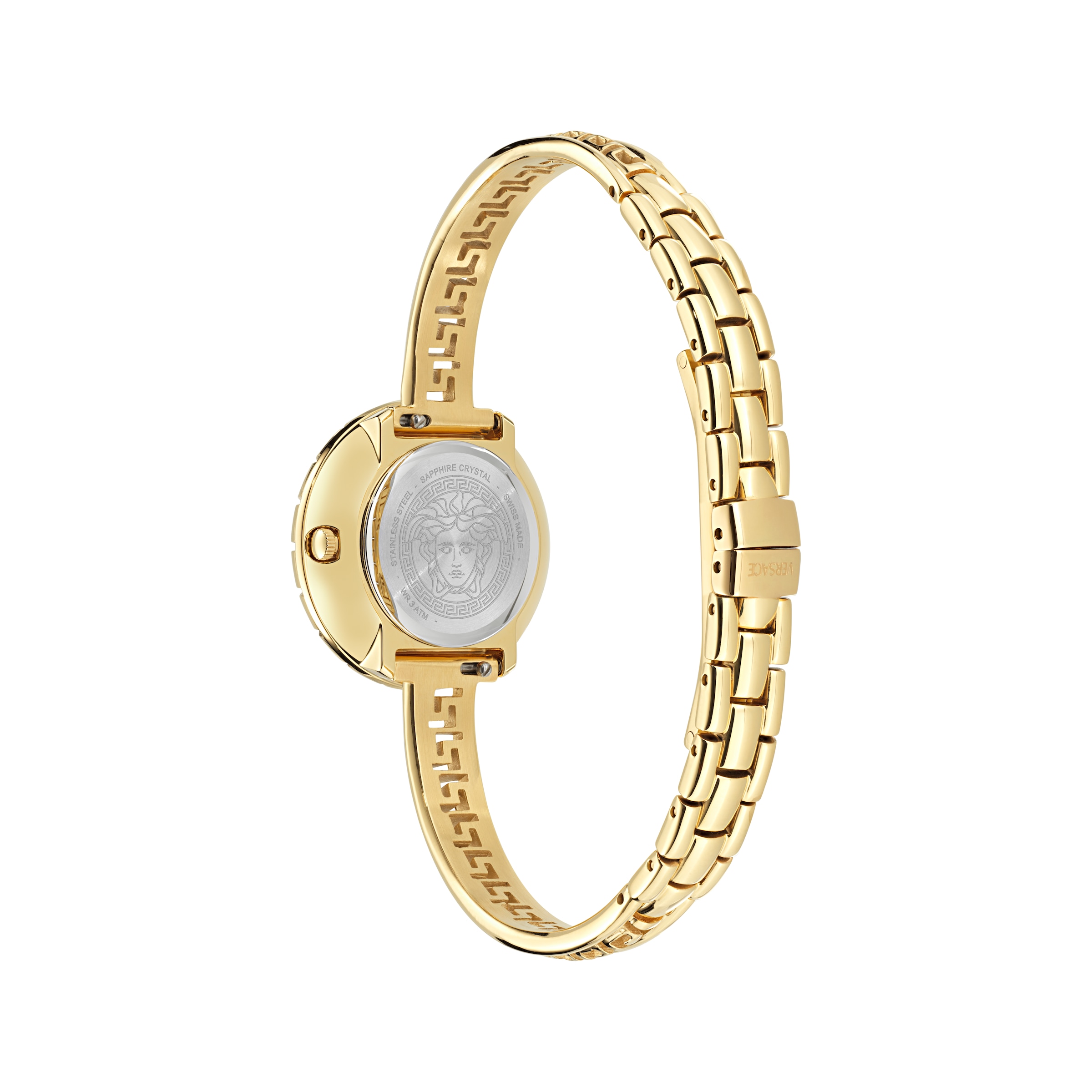 Versace Quarzuhr »GRECA PENDANT« Armbanduhr, Damenuhr, Swiss Made, Ideal auch als Geschenk, analog