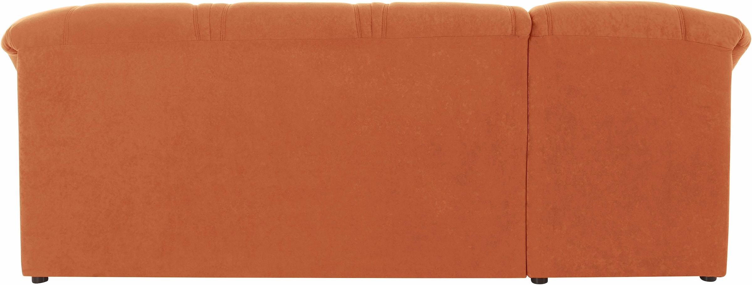 DOMO collection Ecksofa »Sarafina zeitlos und komfortabel, optional mit Federkern, L-Form«, wahlweise mit Bettfunktion
