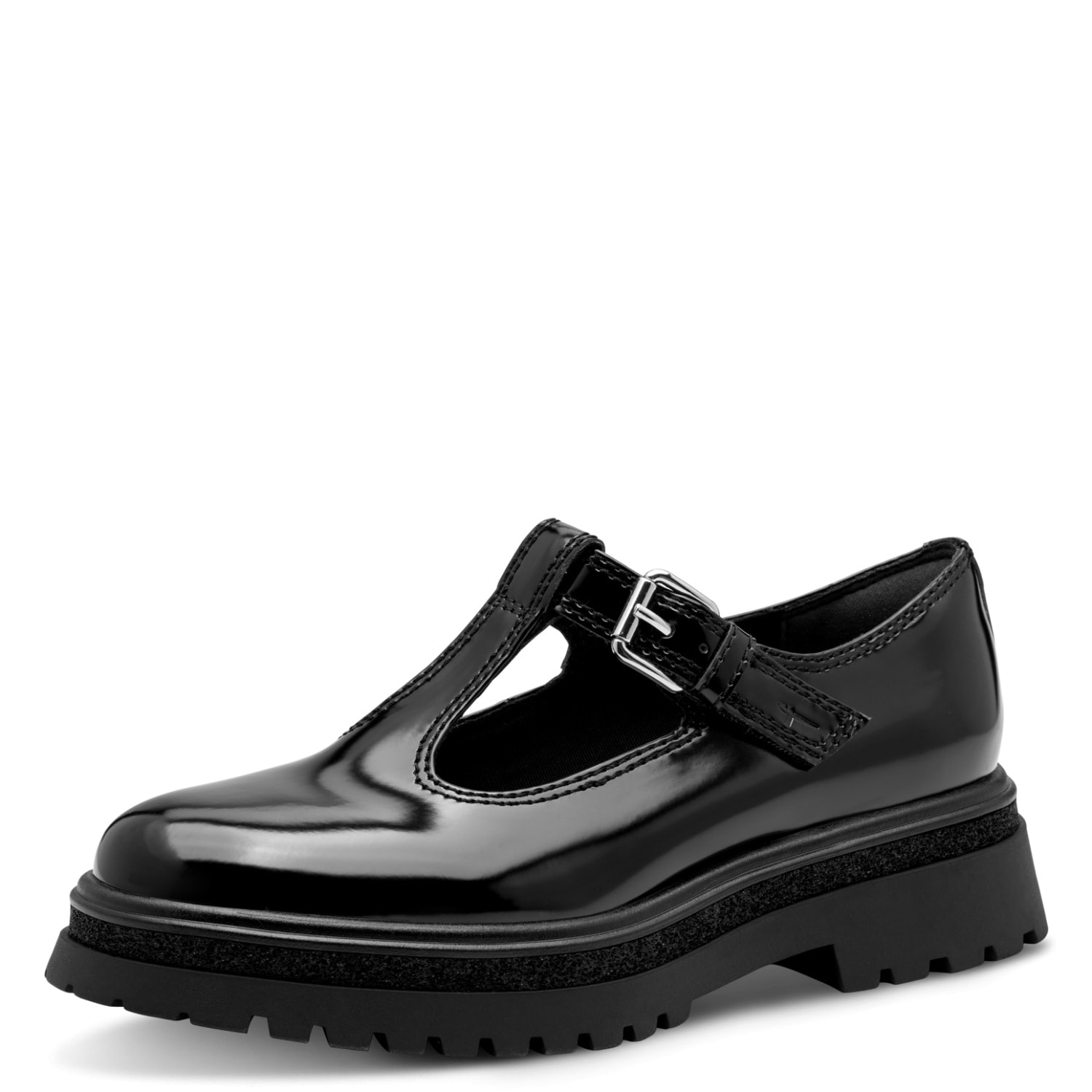Tamaris Slipper  Chunky-Slipper, T-Spangen, Loafer,  in veganer Verarbeitung