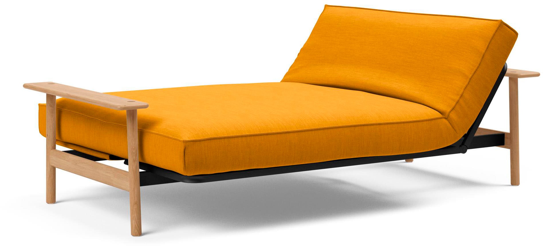 INNOVATION LIVING ™ Schlafsofa »Balder Sofa, Bettfunktion, Relaxsofa, Design mit hohem Komfort«, Rückenlehne 3-fach verstellbar, Dauerschläfer