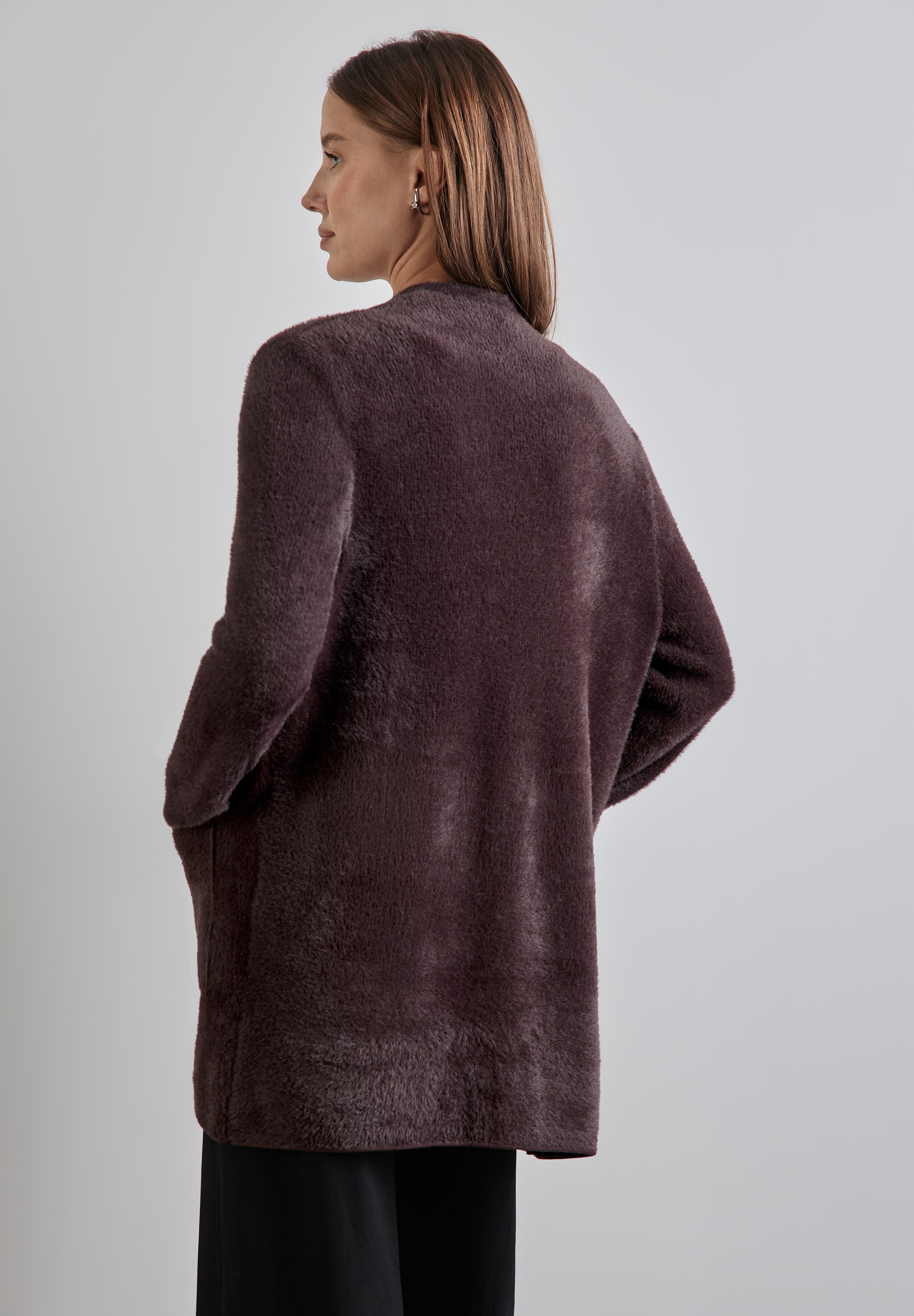 STREET ONE Cardigan, lang, offen zu tragen