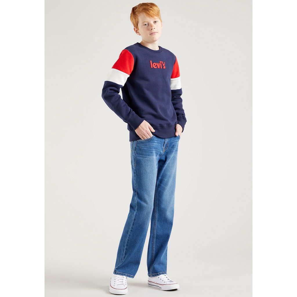 Levi's® Kids Sweatshirt »COLORBLOCKED CREW«