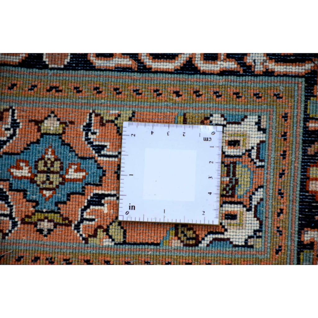 Kayoom Seidenteppich »Boxes 3642«, rechteckig, 10 mm Höhe, Einzelstück mit Zertifikat, Wohnzimmer