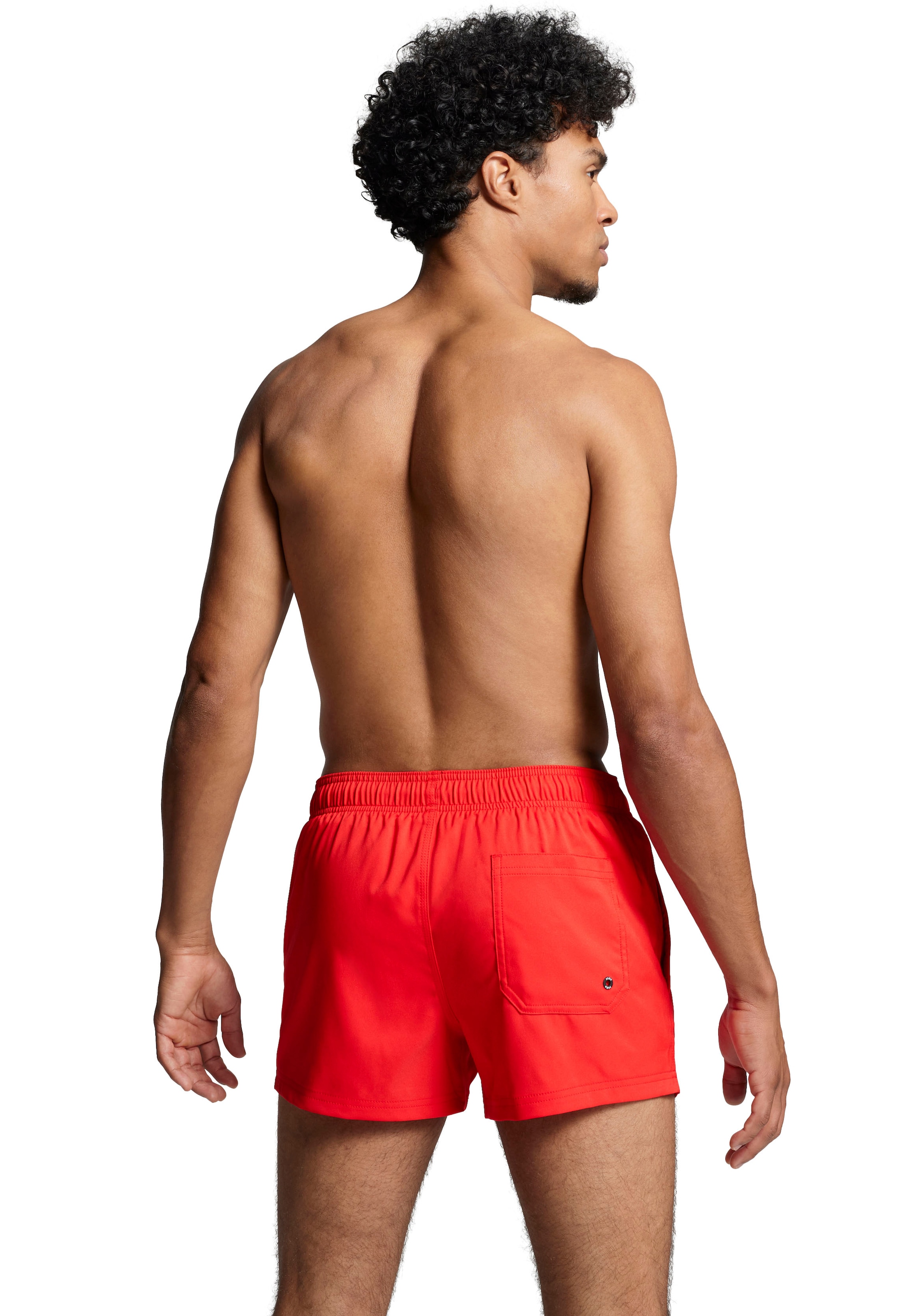 PUMA Badeshorts »PUMA SWIM MEN SHORT LENGTH SWIM SHORTS«, mit seitlichen Eingriff-Taschen,  Gesäßtasche mit Klettverschluss