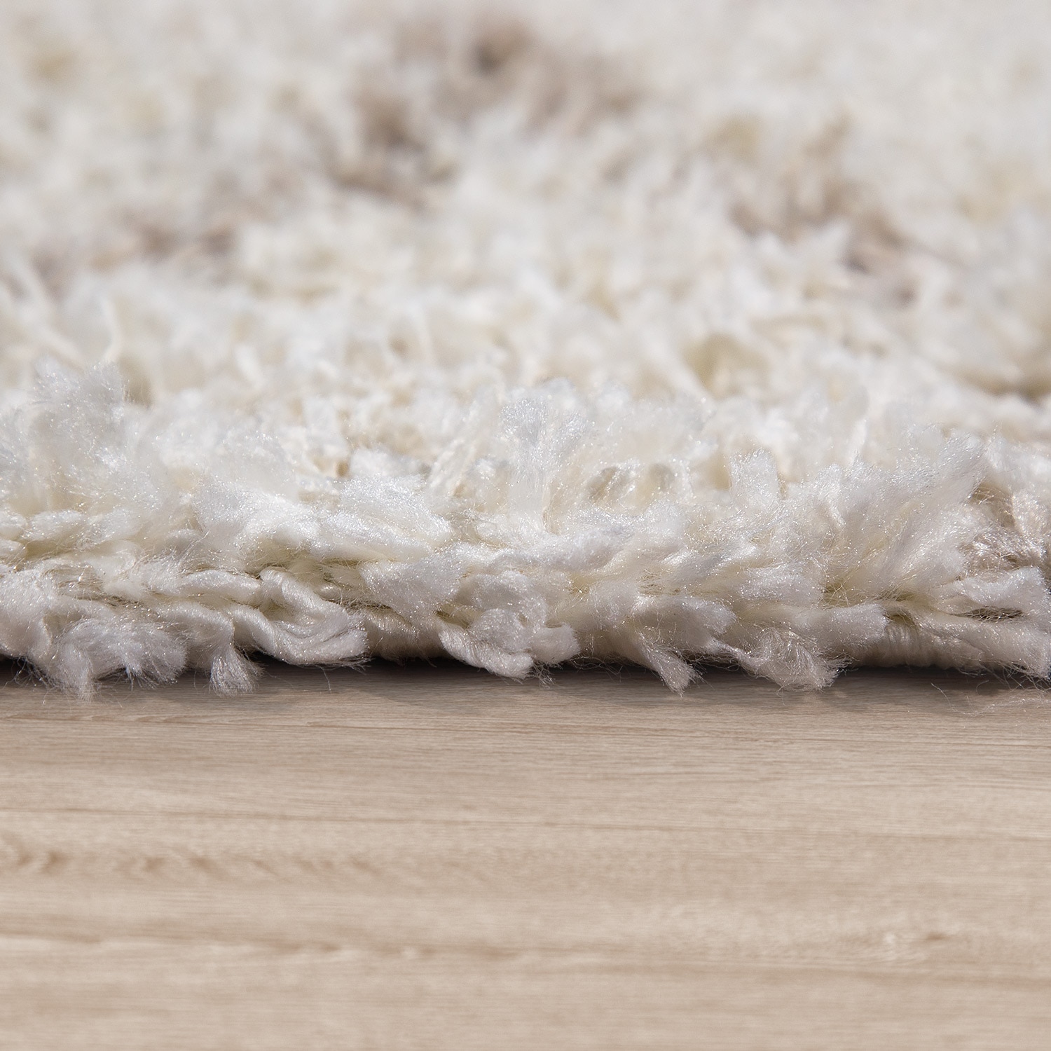 Paco Home Hochflor-Teppich »Kalmar 447«, rund, 44 mm Höhe, Shaggy, Scandi Design, modernes Rauten Muster, weich & kuschelig