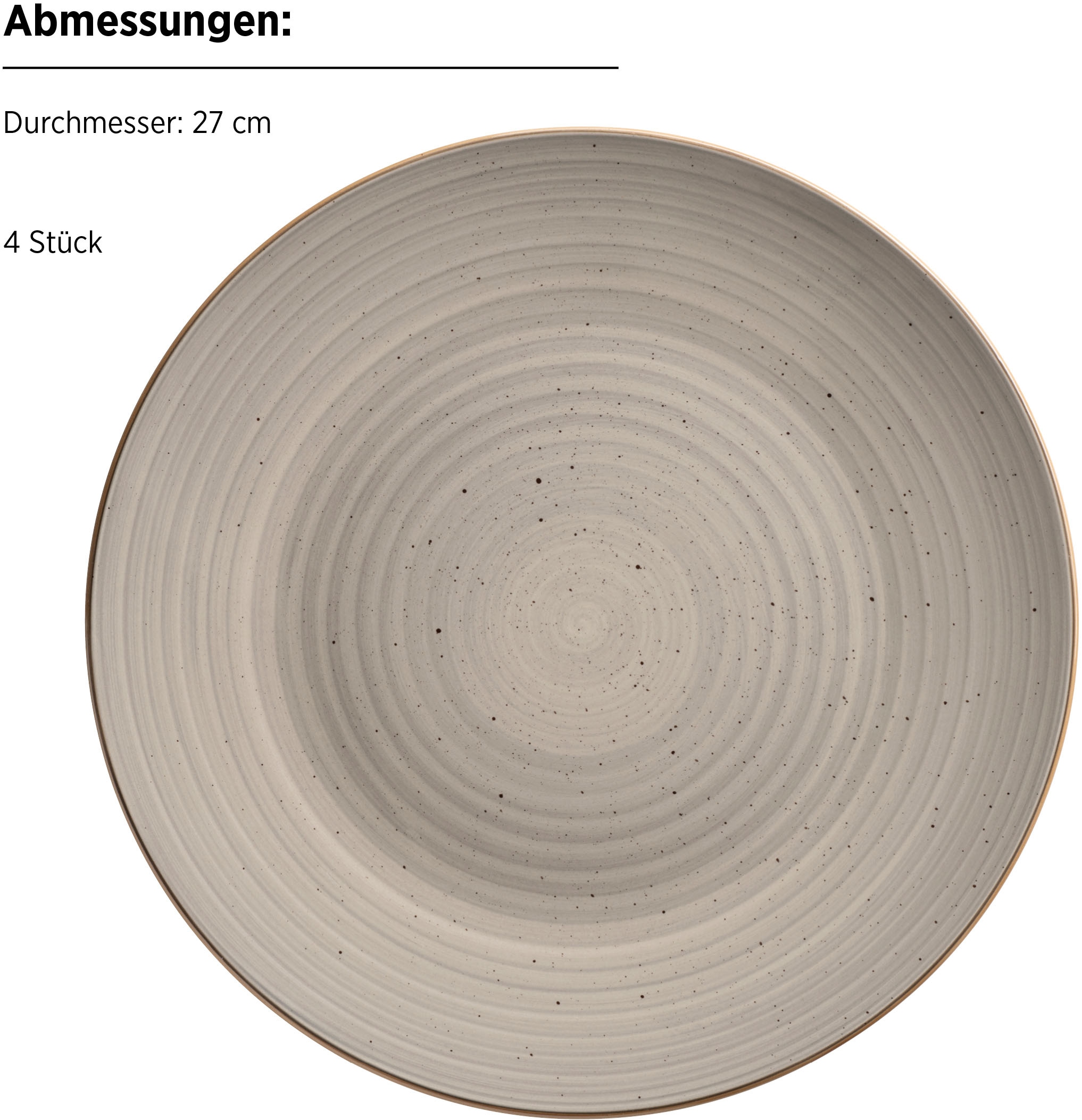 MÄSER Kombiservice »VALMERA, Geschirr Set, Steinzeug«