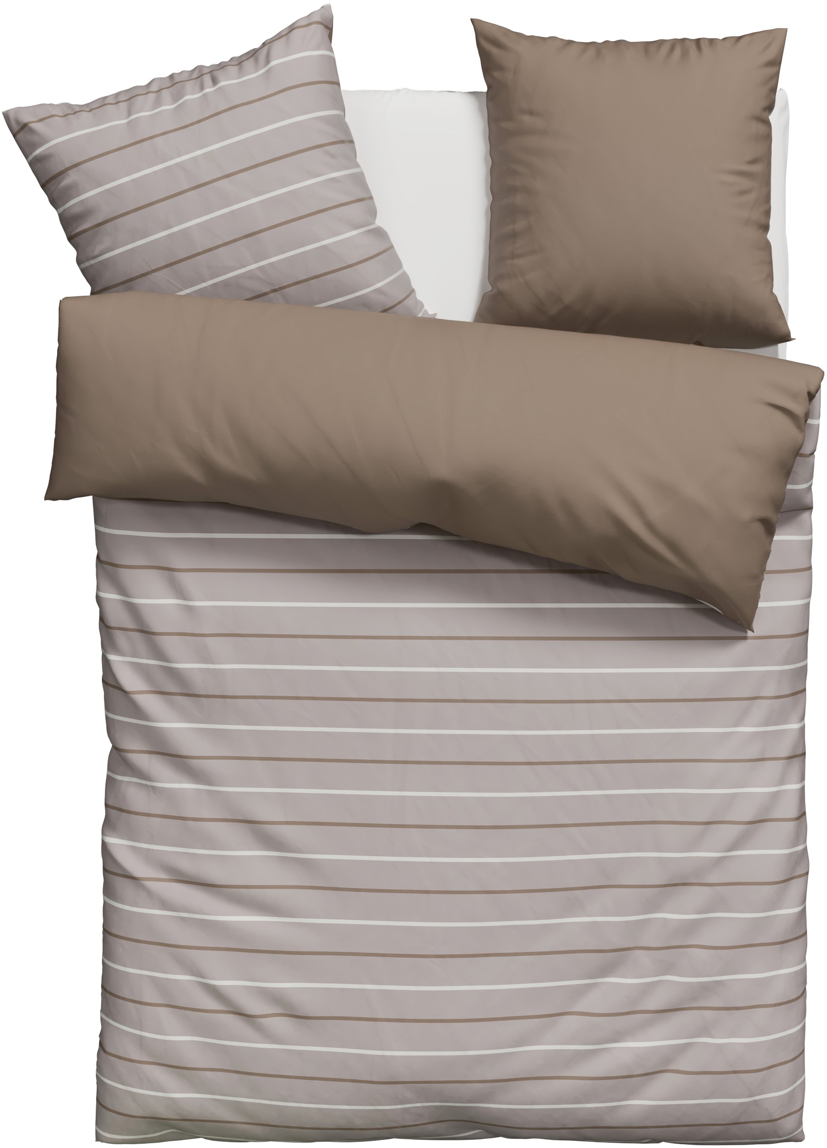 Bruno Banani Bettwäsche »Dana« 2 Stk. tlg. in Gr. 135x200 oder 155x220 cm, günstig online kaufen