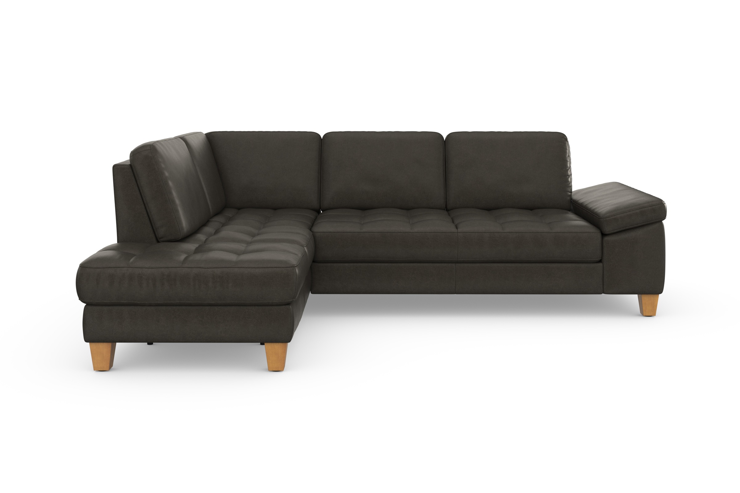 sit&more Ecksofa »Westham L-Form«, mit Ottomane, mit oder ohne Bettfunktion, Bettkasten, Verstellung