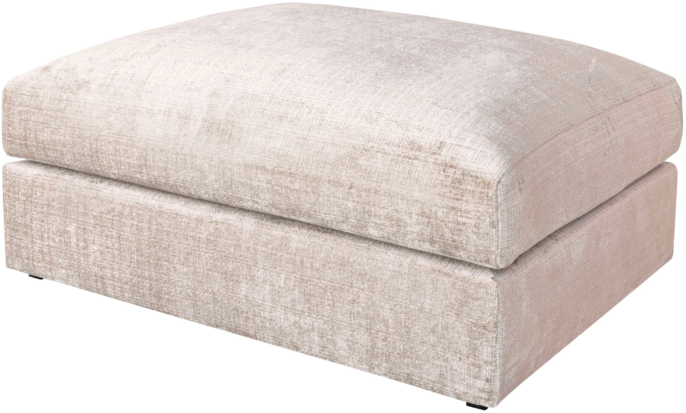 Home affaire Polsterhocker »Soft&Cosy XXL, B: 125 cm« Mega-Hocker, in Cord günstig online kaufen
