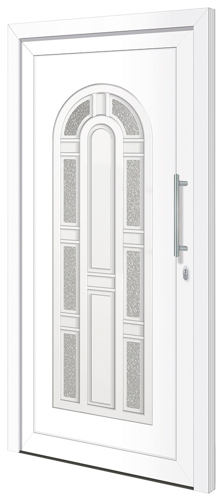 RORO Türen & Fenster Haustür »Otto 11«, BxH: 100x210 cm, weiß, ohne Griff,  inklusive Türrahmen online bestellen | Keile