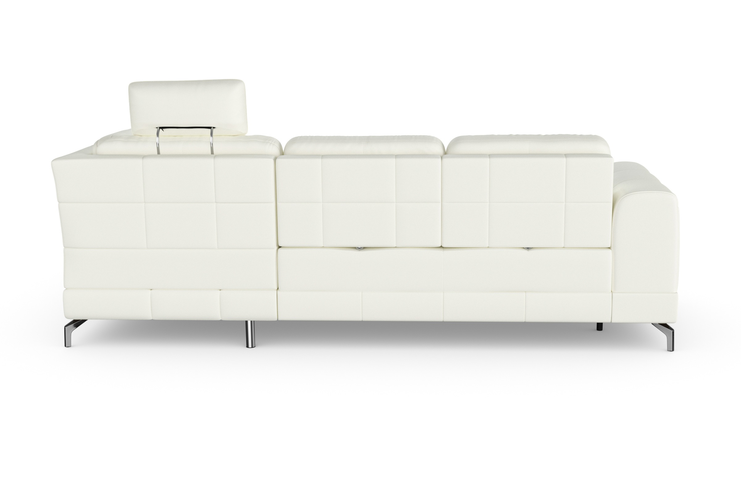 sit&more Ecksofa »Bendigo L-Form«, inklusive Sitztiefenverstellung, Bodenfreiheit 12 cm, in 2 Fußfarben