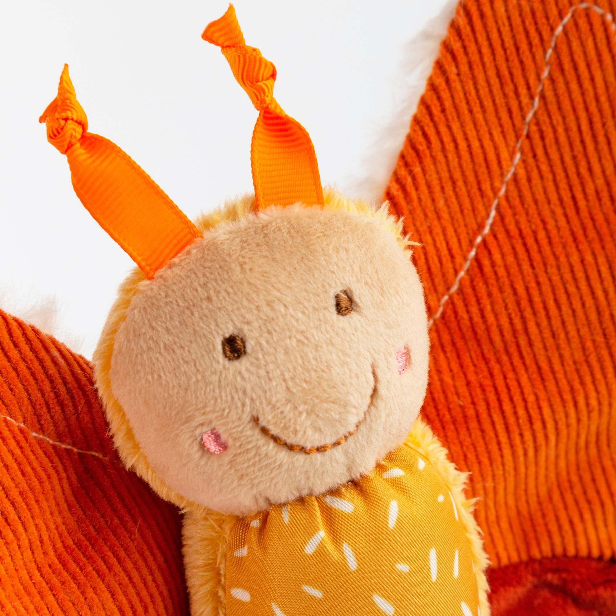 Sigikid Greifspielzeug »Yellow, Aktiv Schmetterling, orange«