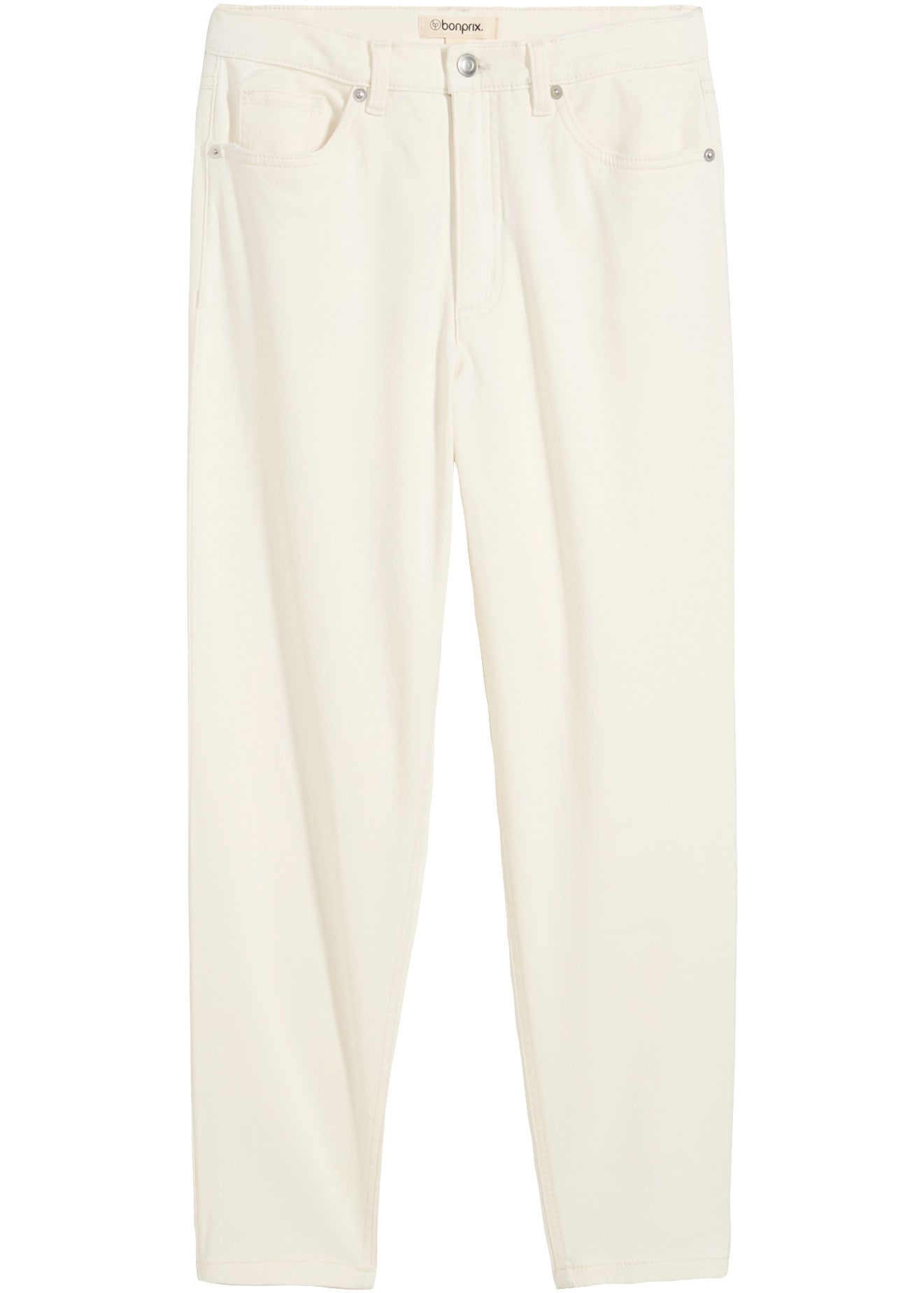 bonprix Mom-Jeans Loose Fit, Stretch-Anteil, 5-Pocket-Design