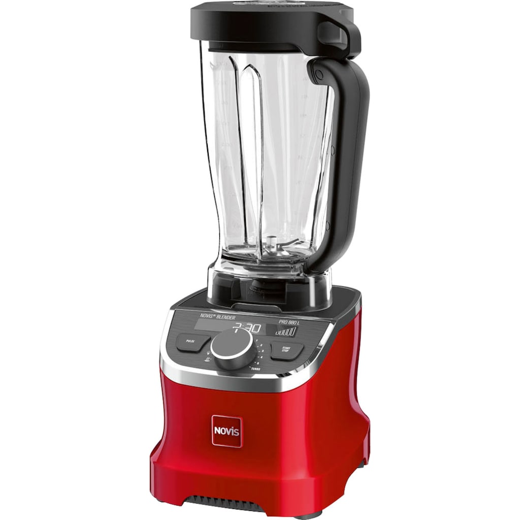 NOVIS Standmixer »ProBlender 880L rot«, 1400 W, 120’000 Schnitte/Min