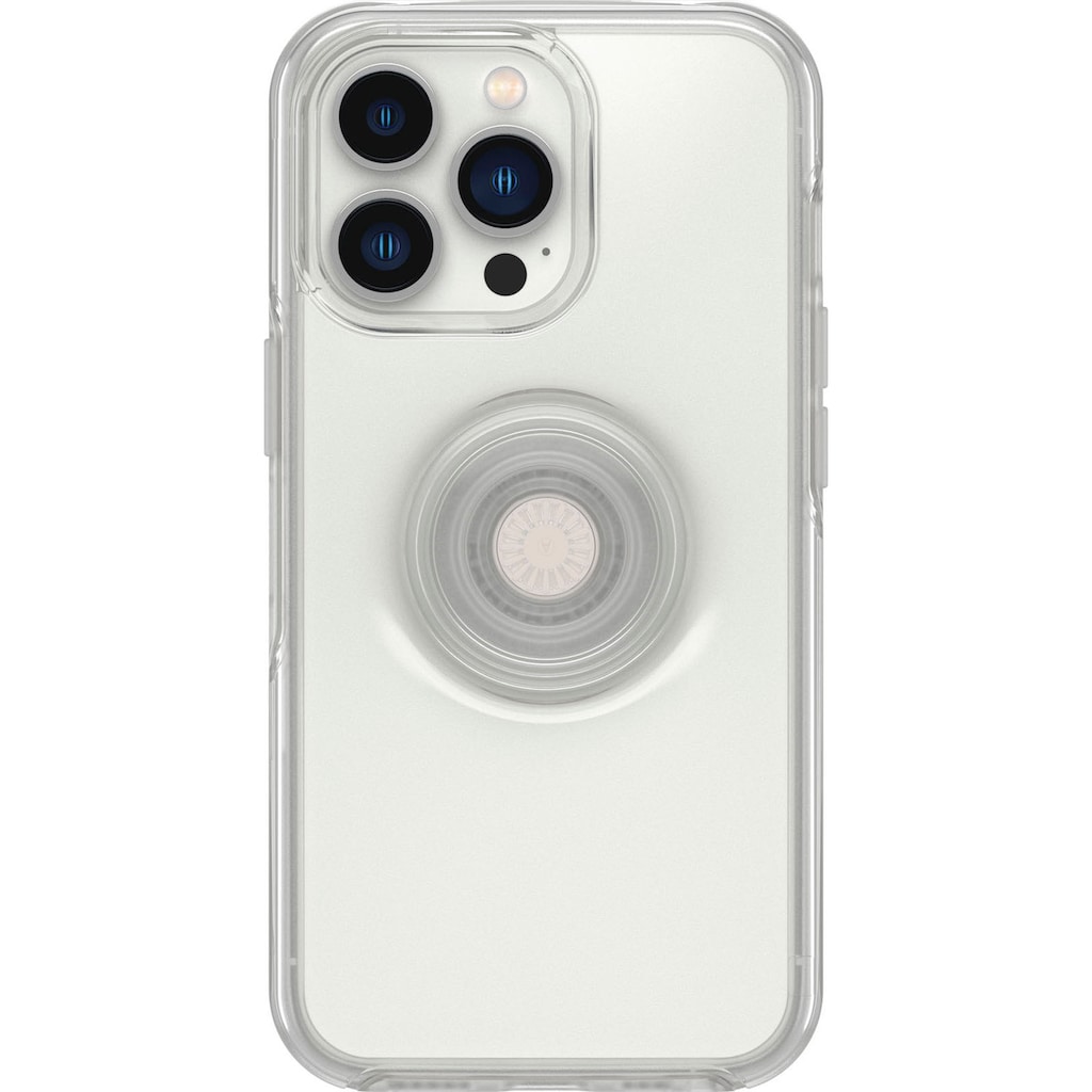 Otterbox Handyhülle »Otter + Pop Symmetry Series Clear für Apple iPhone 13 Pro, Clear Pop«