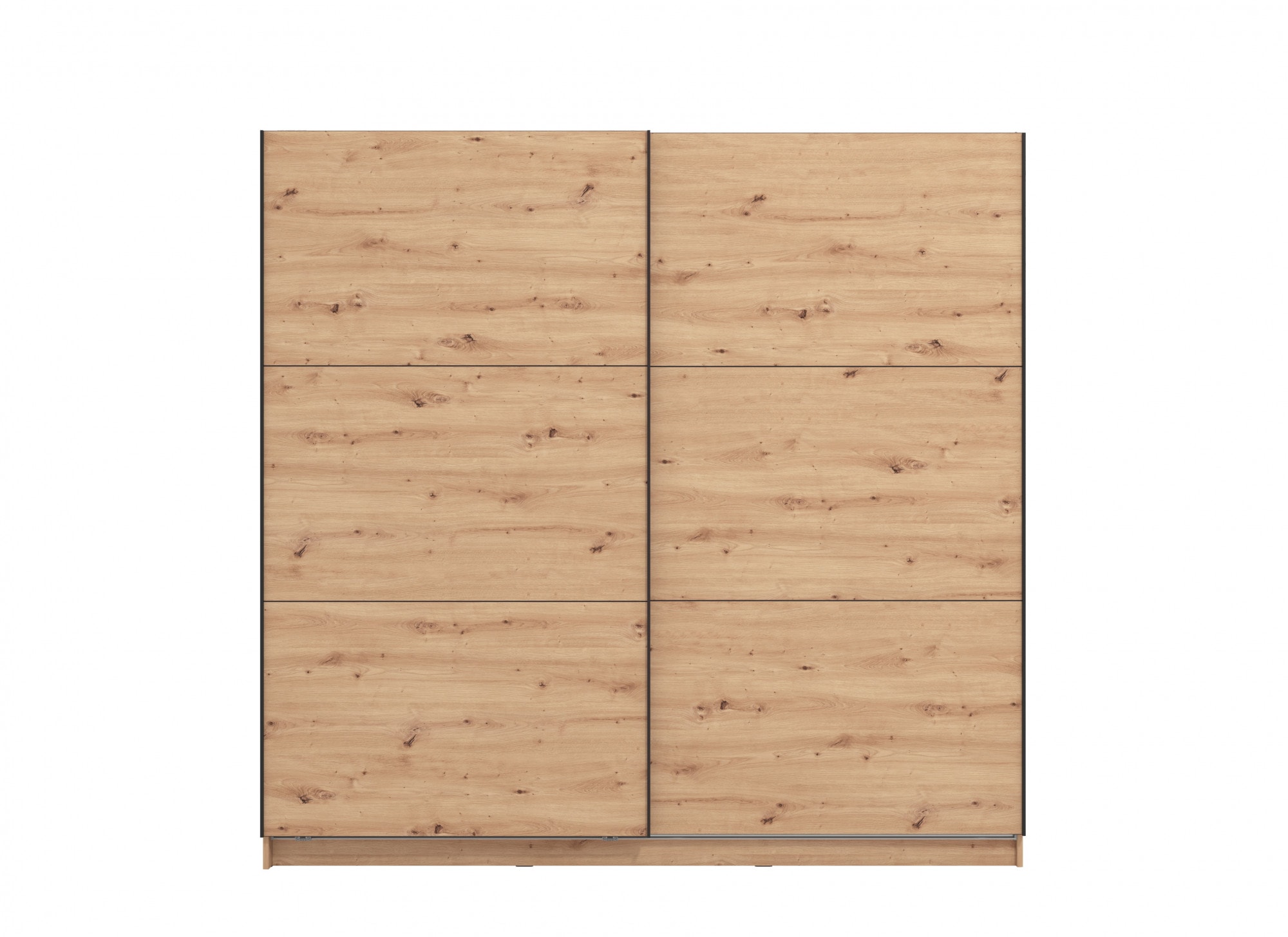 INOSIGN Schwebetürenschrank »Sierra klassischer Kleiderschrank Wäscheschrank 179 oder 217cm breit«, mit kompletter Inneneinteilung, FSC®-zertifizierter Holzwerkstoff