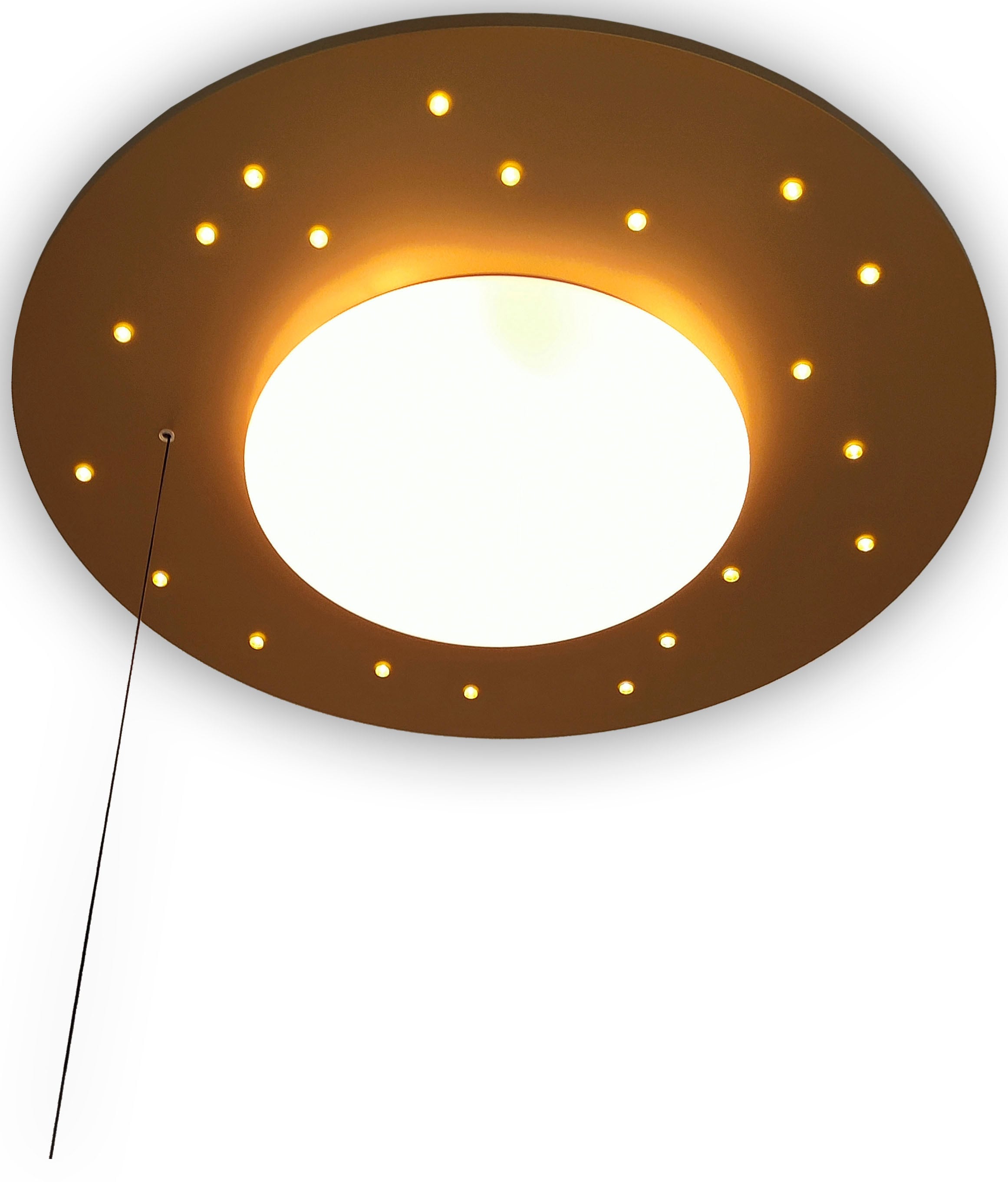 niermann Deckenleuchte »Saturn, Kinderlampe, Kinderzimmer« E27 1 Stk. E27 Fassung für einfachen Leuchtmittelwechsel