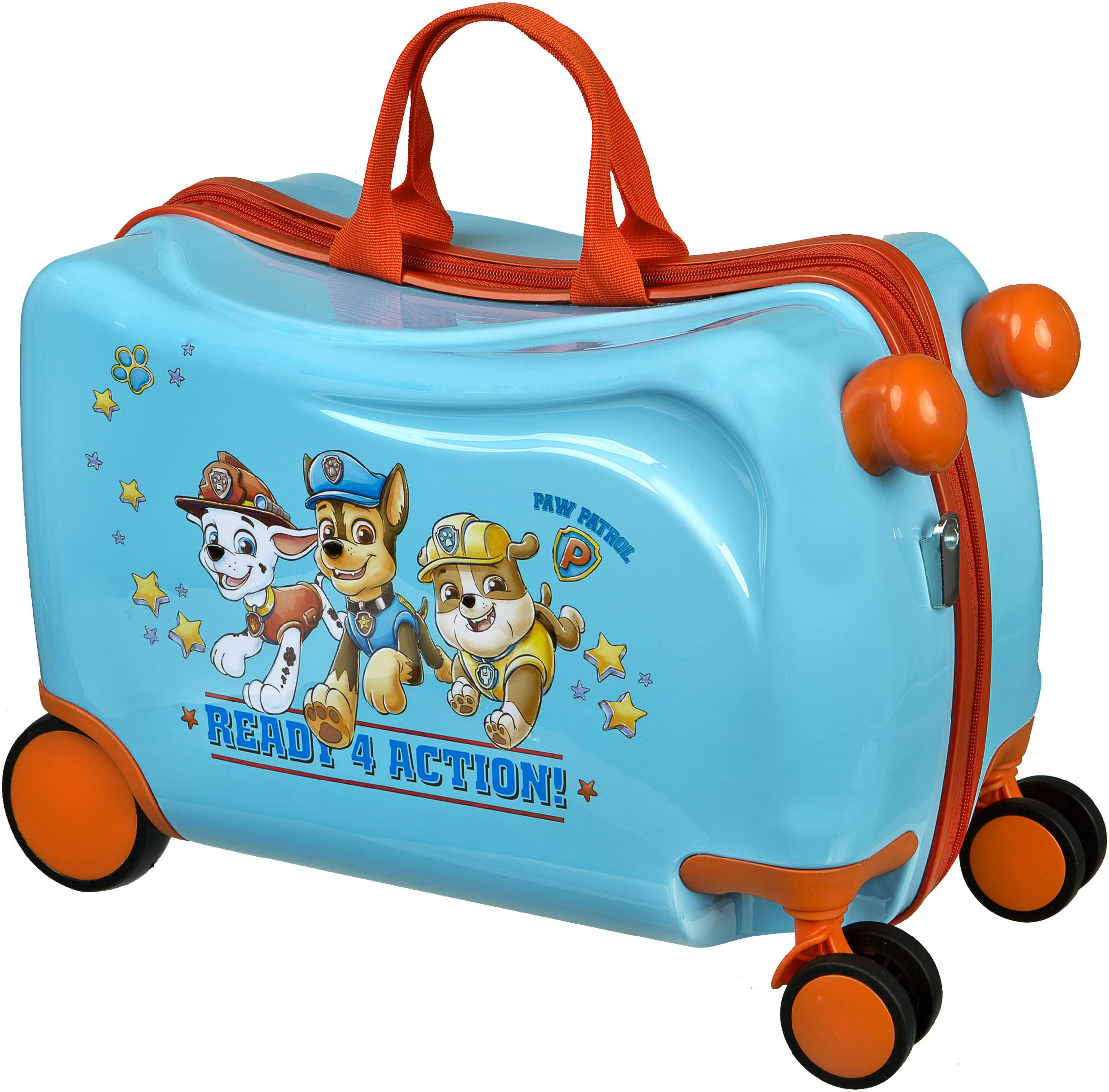 Trolley Enfant Paw Patrol - Valise à Roulettes 24x28x10 Cm, Design Fun Avec Personnages, Idéal Pour Voyages Et école