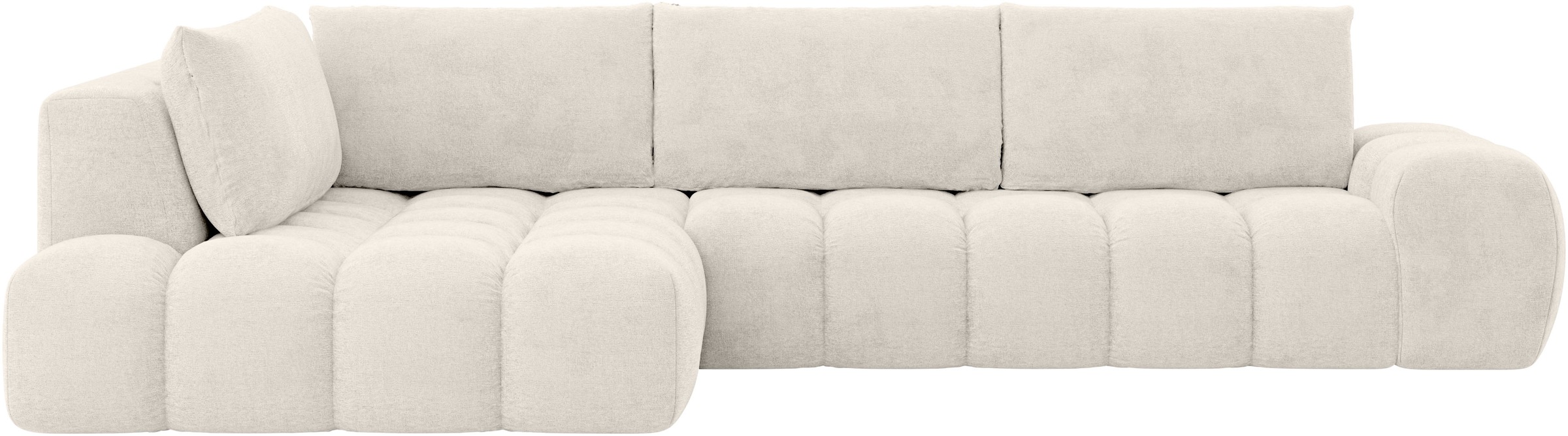 INOSIGN Ecksofa »AZITA Designsofa, elegant und bequem L-Form, Bubble-Optik« günstig online kaufen