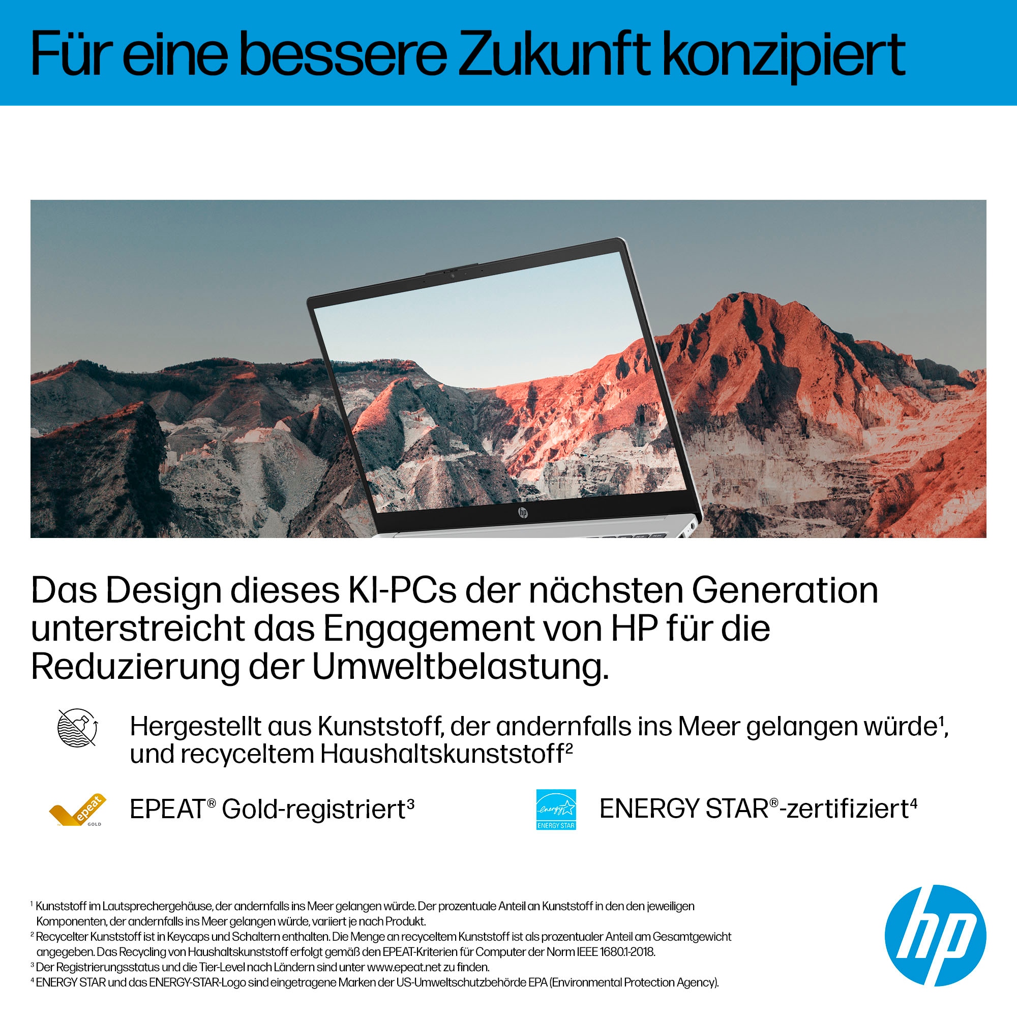 HP Notebook »OmniBook 3 NG AI« 39,62 cm / 15,6 AMD Ryzen™ AI 7 Radeon 860M 1.000 GB SSD