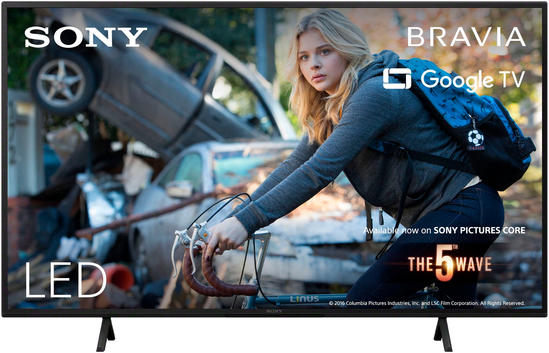 Sony LED-Fernseher »KD50X75WLPAEP«, 126 cm/50 Zoll, 4K Ultra HD, Google TV, Smart-TV, BRAVIA CORE, HDMI 2.1, Gaming-Menü