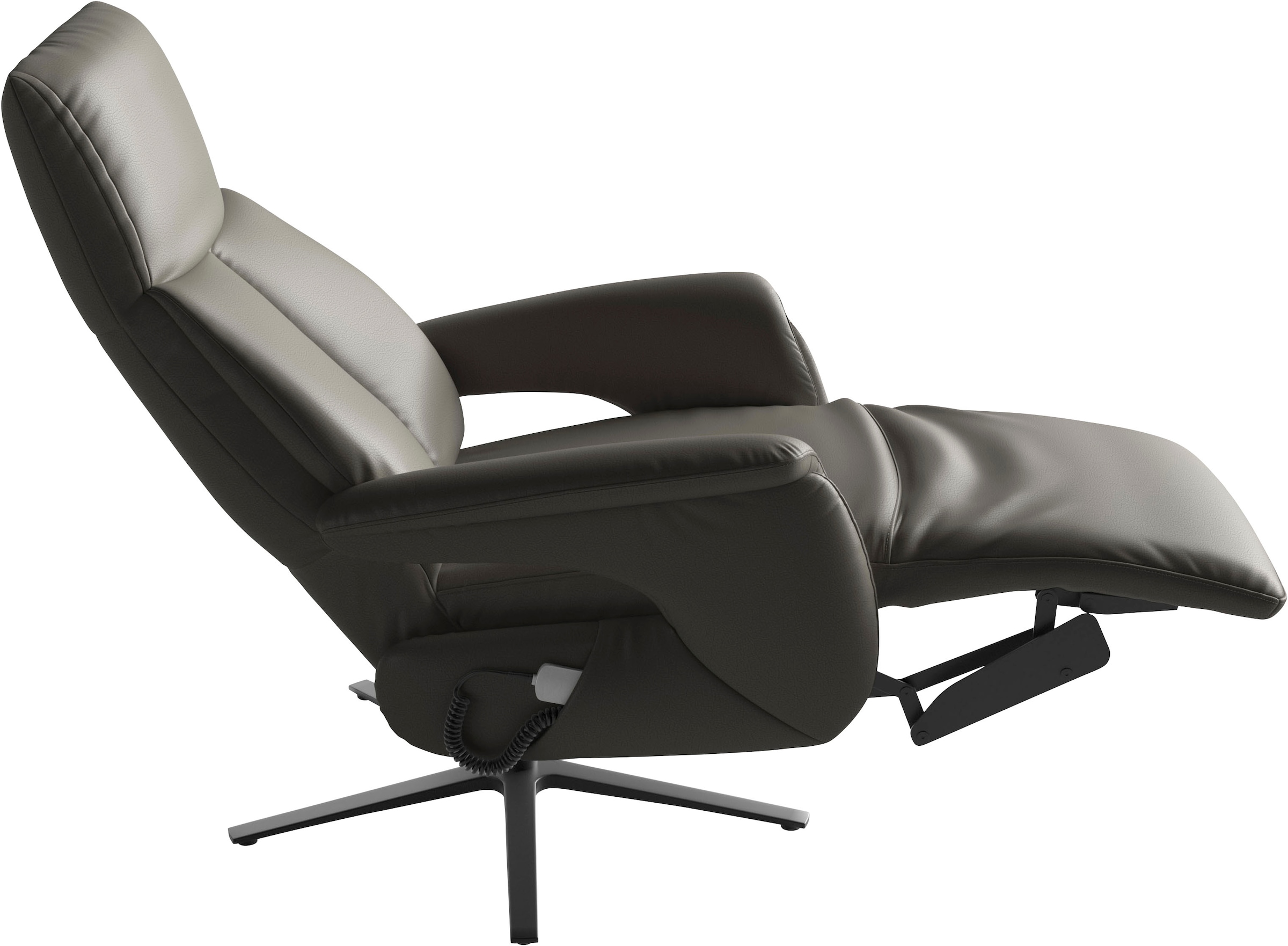 sit&more TV-Sessel »Lazy mit Kopfteilverstellung & Drehfunktion, weitere Funktionen« Ergonomie L: elektr. Fußstütze, Rückenlehne & Aufstehhilfe, Herz-Waage