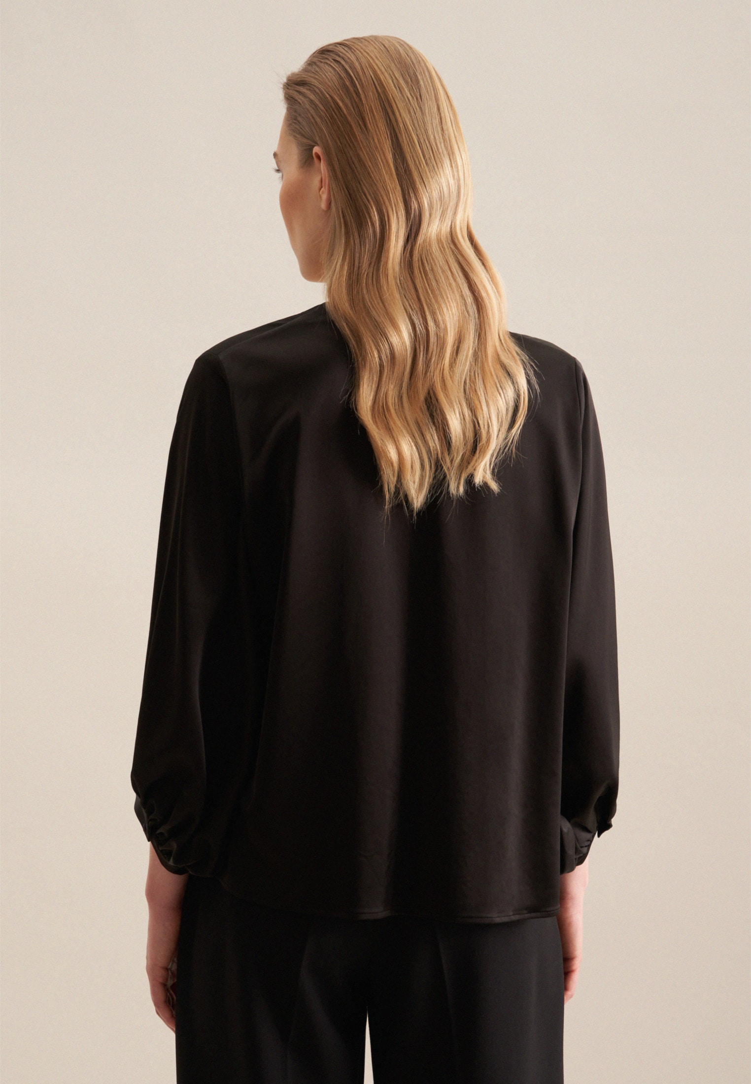 seidensticker Klassische Bluse »Schwarze Rose«, Tunika Uni