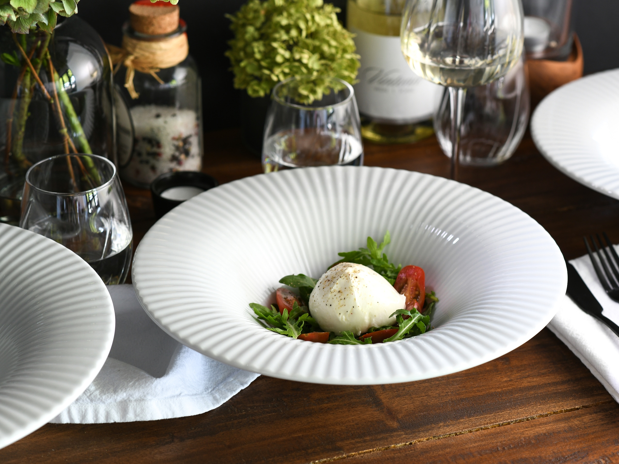 CreaTable Speiseteller »Allegra,Teller 30,5 cm, 4-tlg.« Vielseitig einsetzbar, Klassische Coupeform